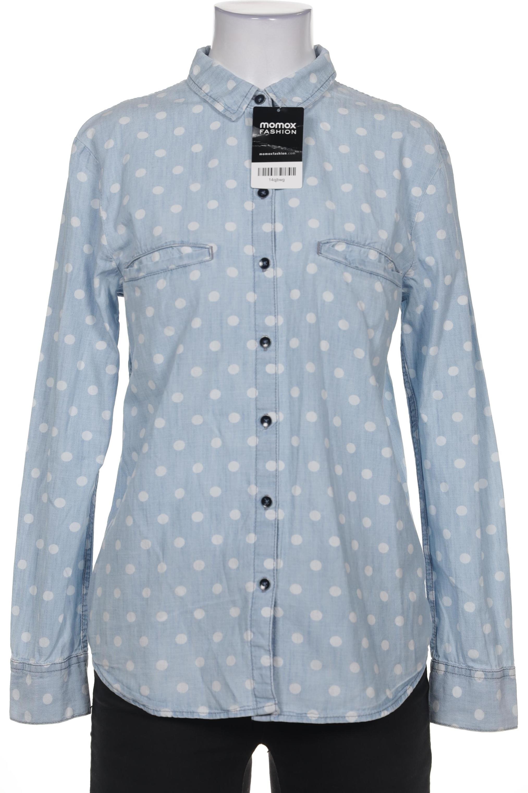 

edc by Esprit Damen Bluse, hellblau, Gr. 36