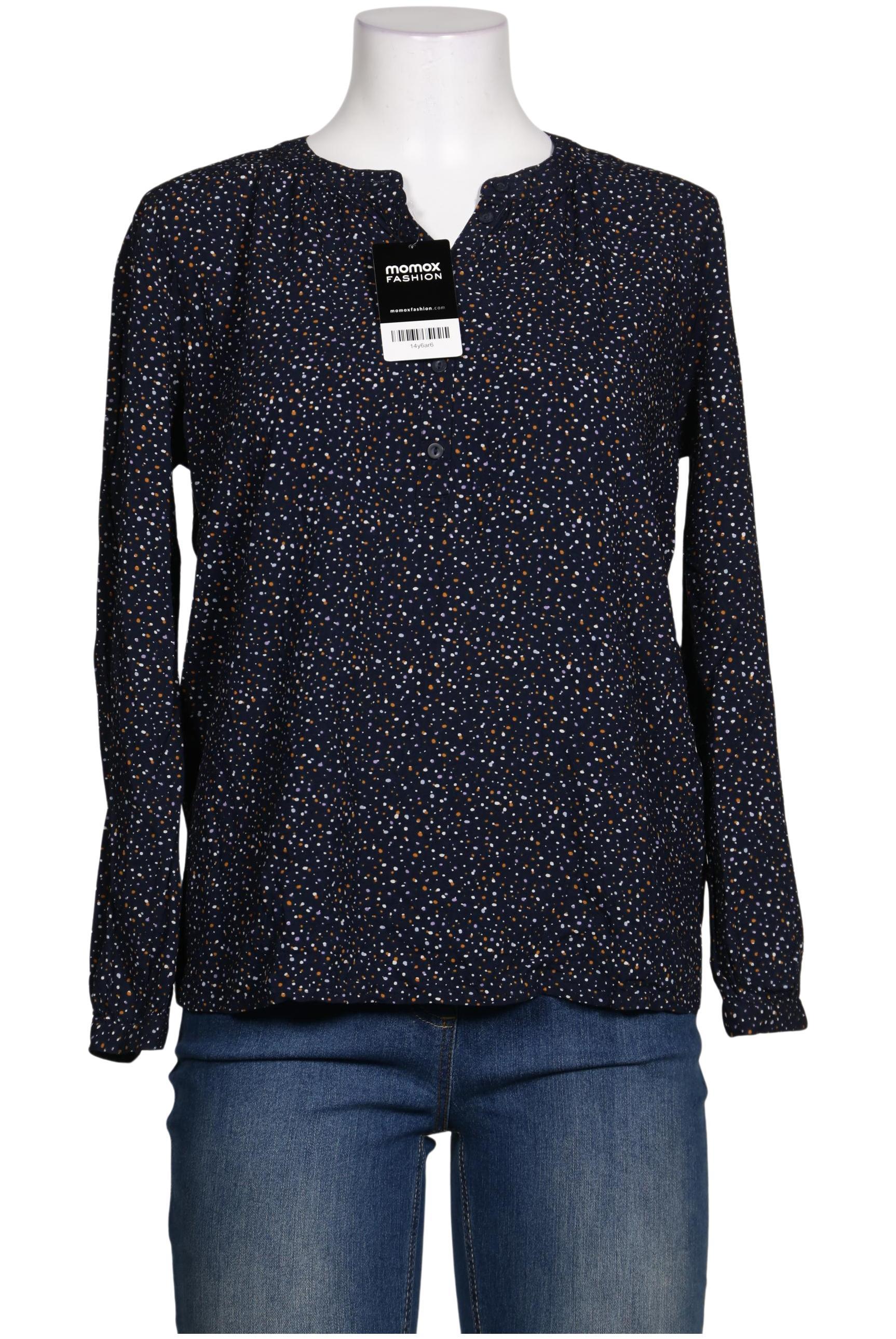 

edc by Esprit Damen Bluse, marineblau, Gr. 38