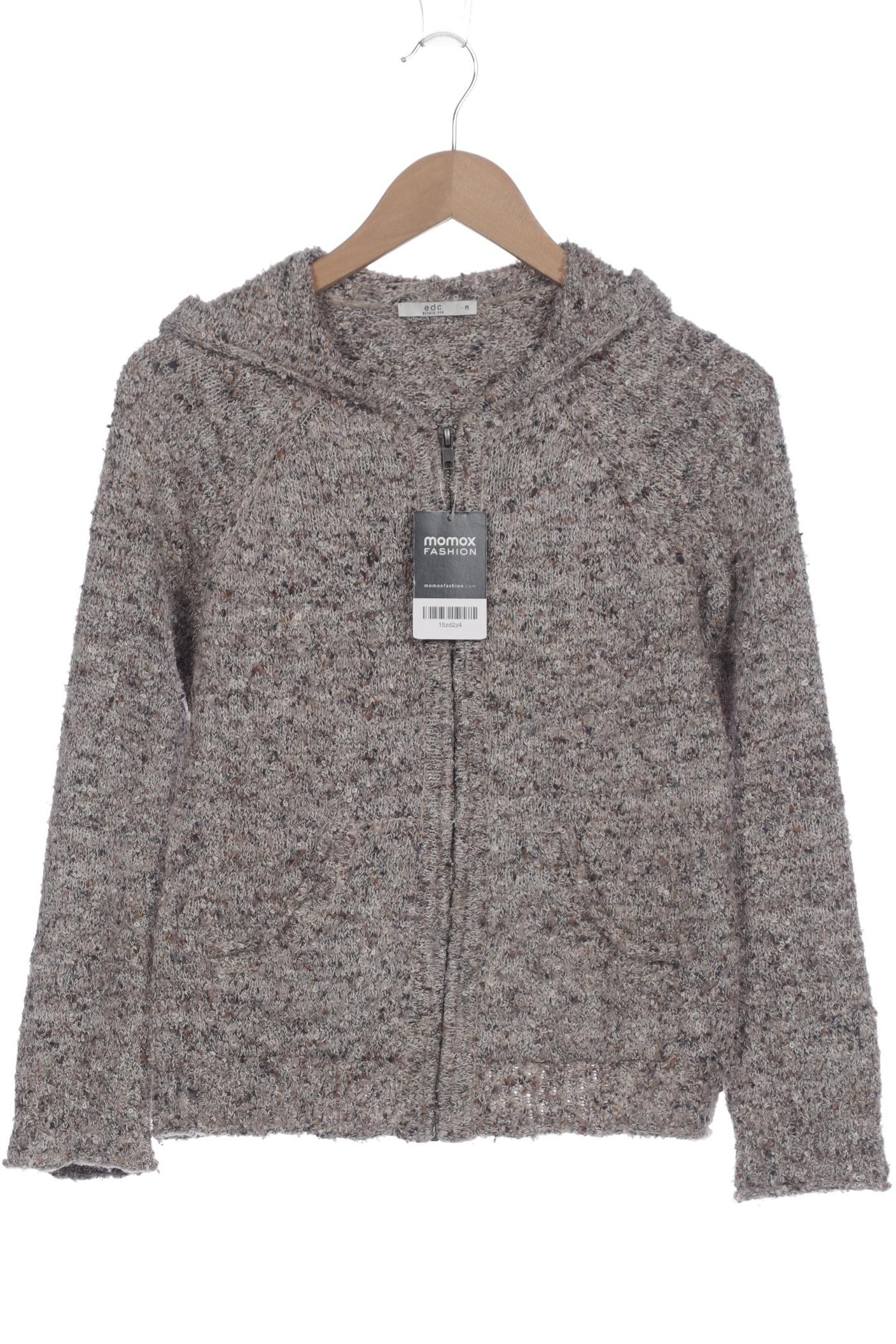 

edc by Esprit Damen Kapuzenpullover, braun, Gr. 38