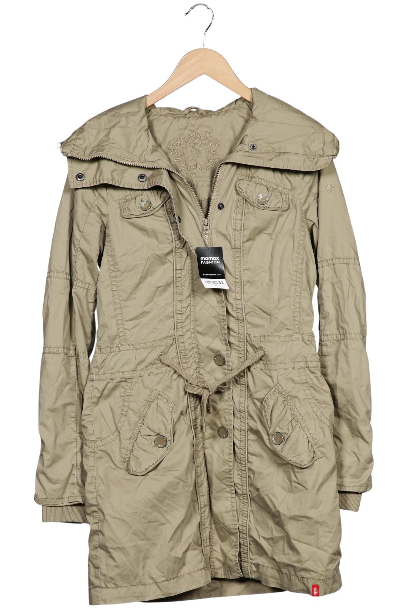 

edc by Esprit Damen Mantel, beige, Gr. 38
