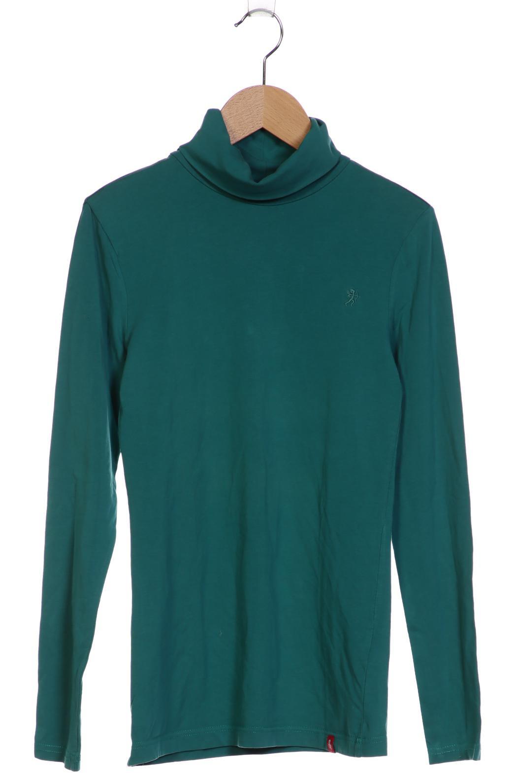 

edc by Esprit Damen Langarmshirt, grün, Gr. 36
