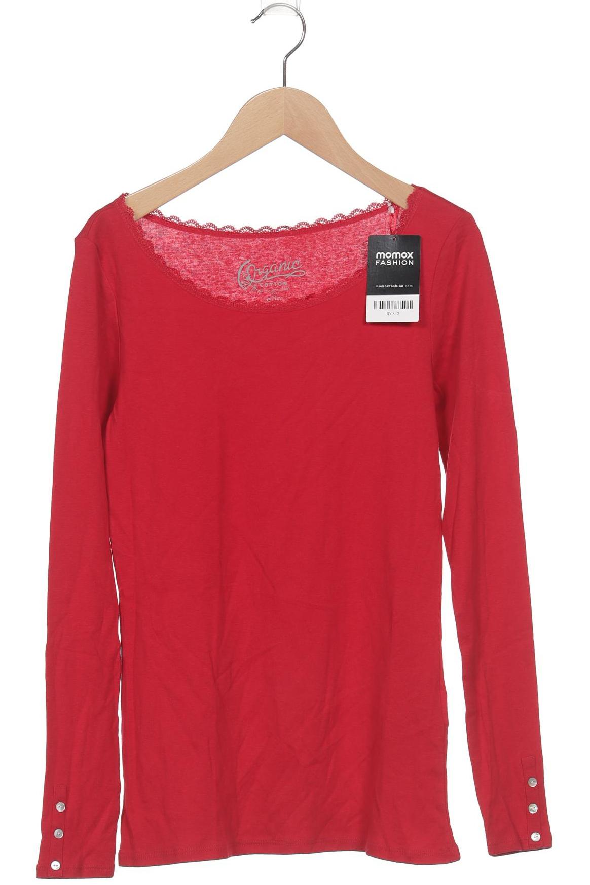 

edc by Esprit Damen Langarmshirt, rot, Gr. 36