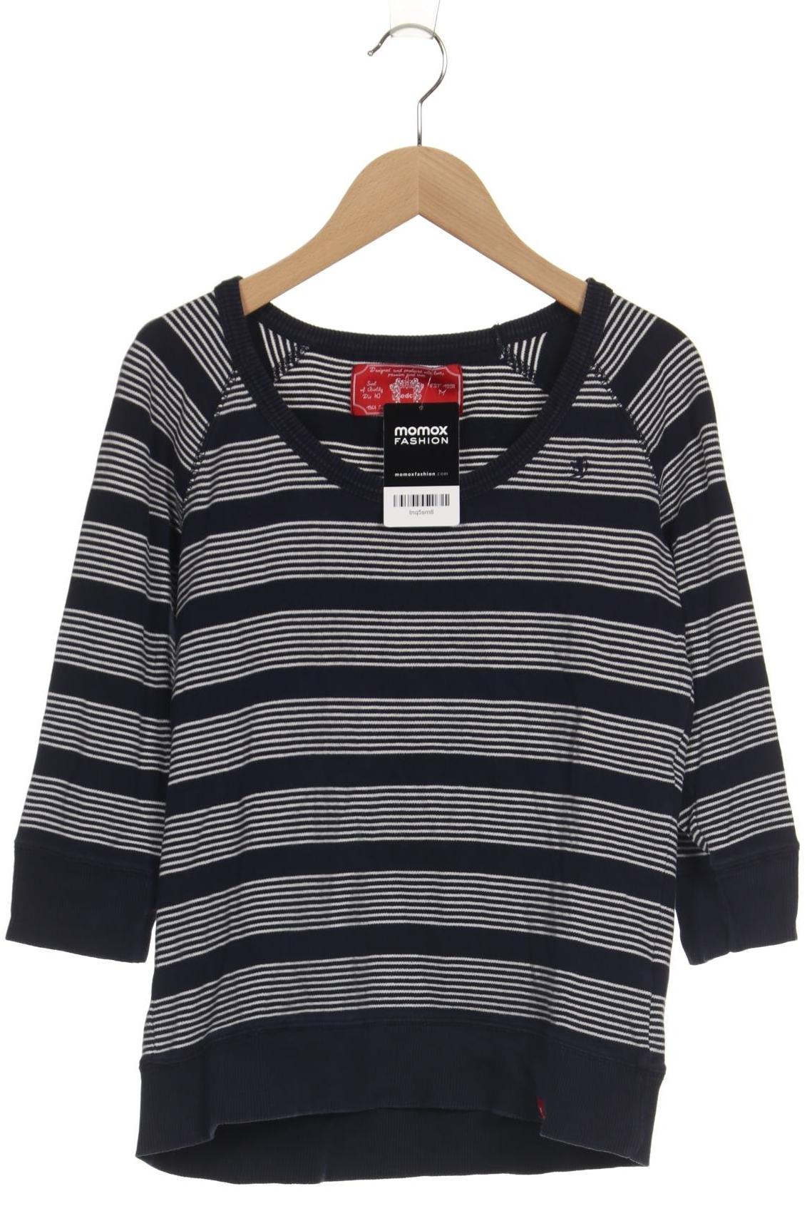 

edc by Esprit Damen Langarmshirt, marineblau, Gr. 40