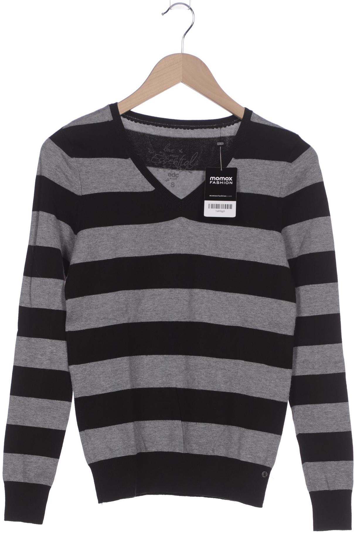 

edc by Esprit Damen Pullover, schwarz, Gr. 36