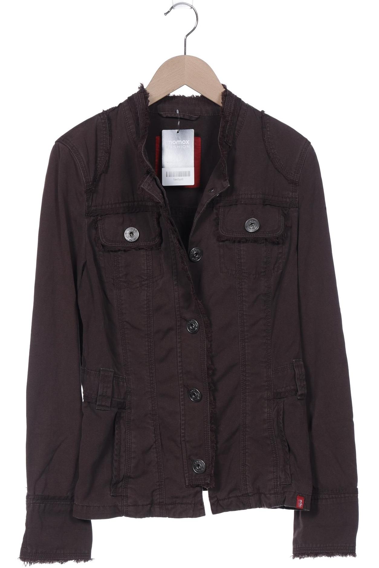 

edc by Esprit Damen Jacke, braun, Gr. 42