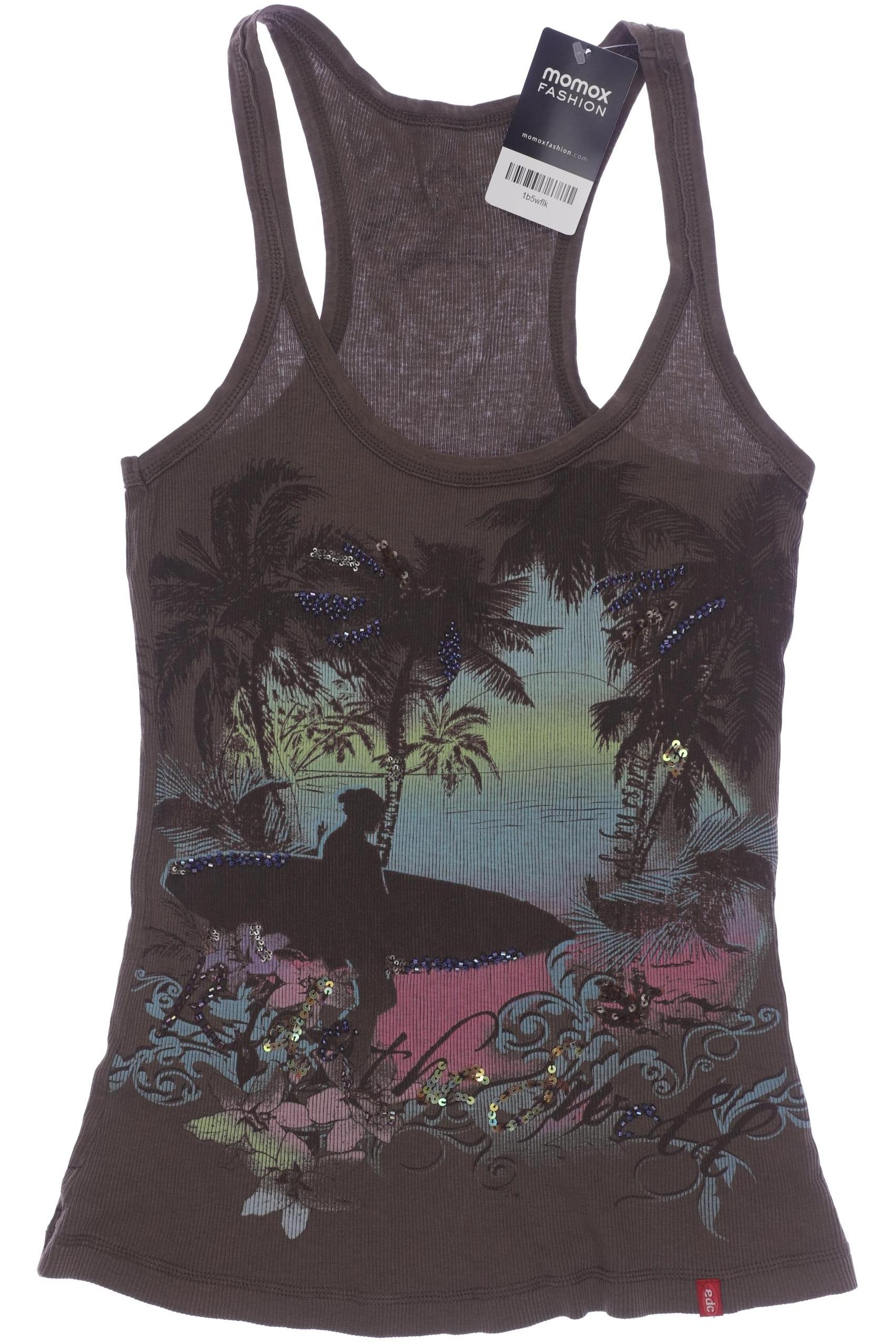 

edc by Esprit Damen Top, braun, Gr. 34