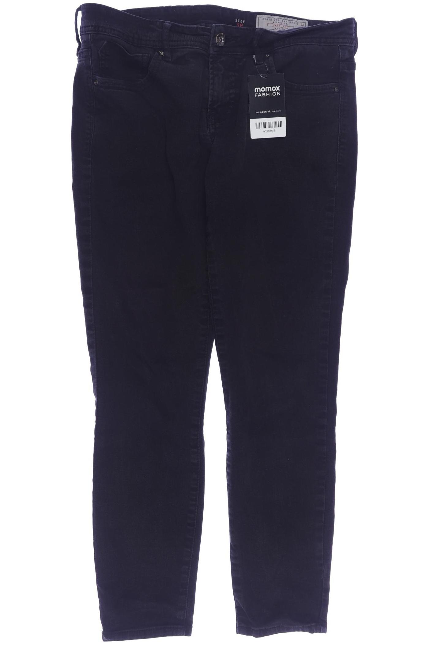 

edc by Esprit Damen Jeans, schwarz, Gr. 38