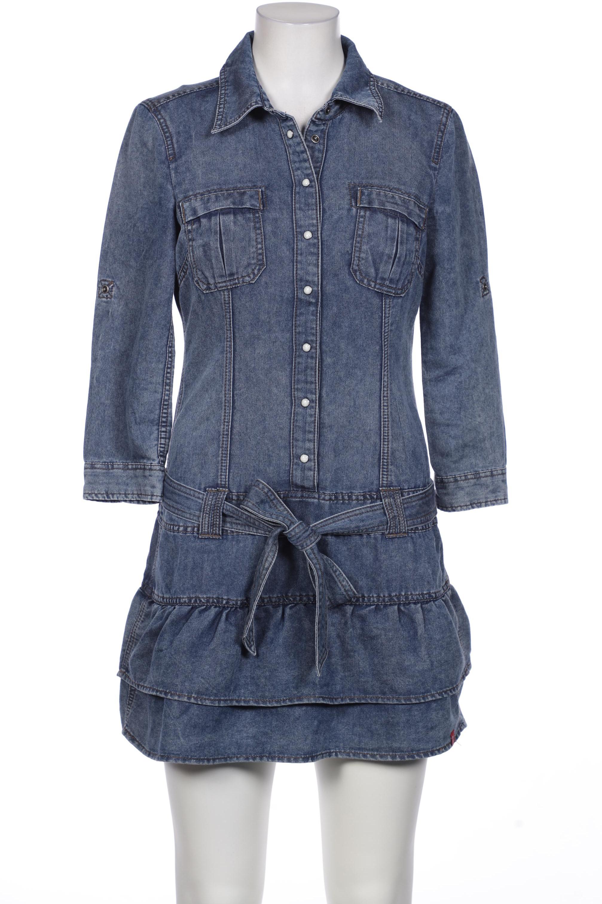 

edc by Esprit Damen Kleid, blau, Gr. 38