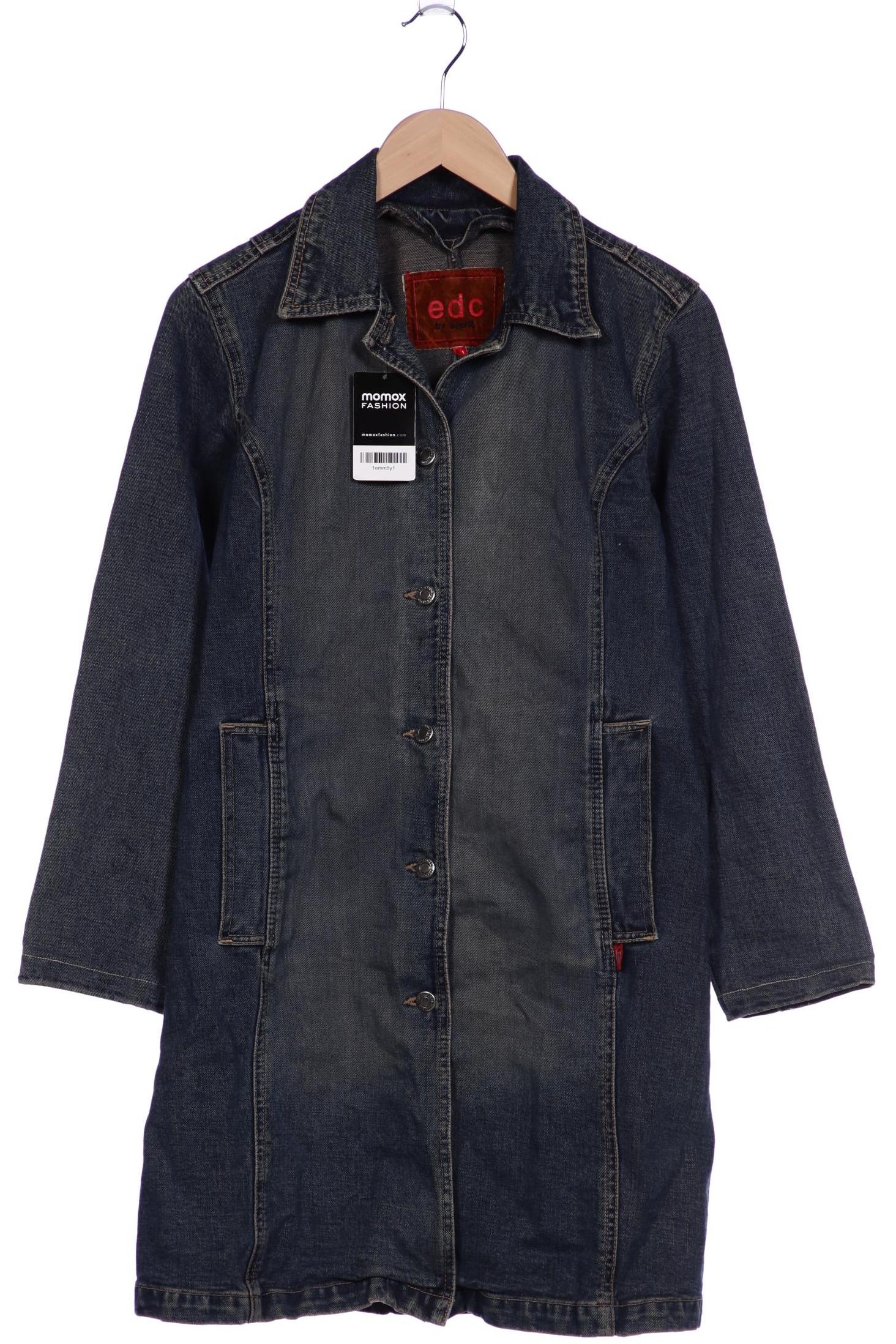 

edc by Esprit Damen Mantel, marineblau, Gr. 38