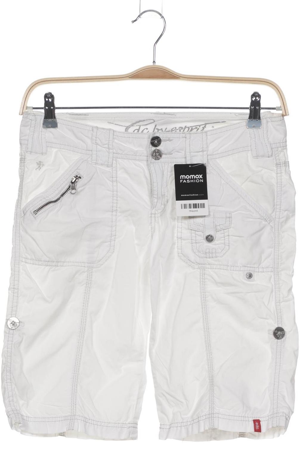 

edc by Esprit Damen Shorts, weiß, Gr. 36