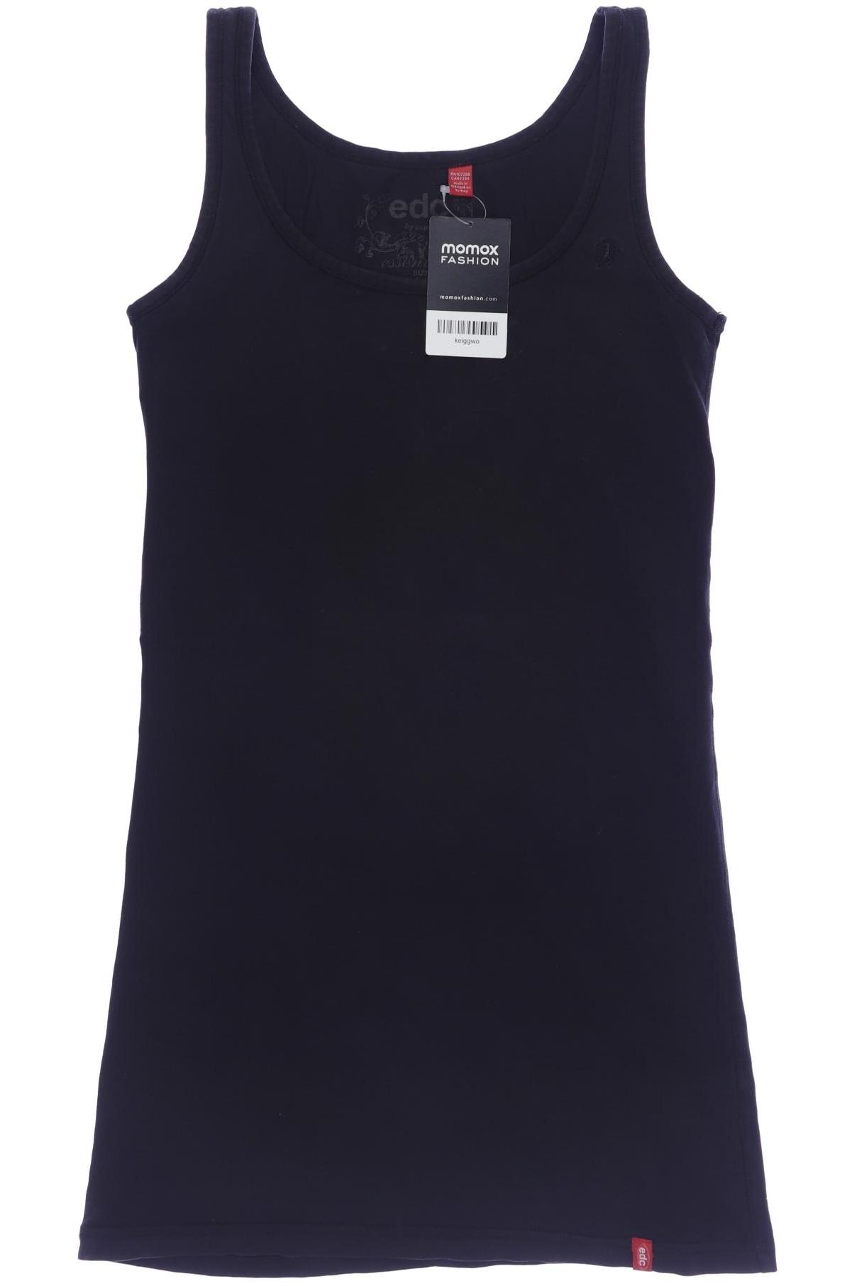 

edc by Esprit Damen Top, schwarz, Gr. 38