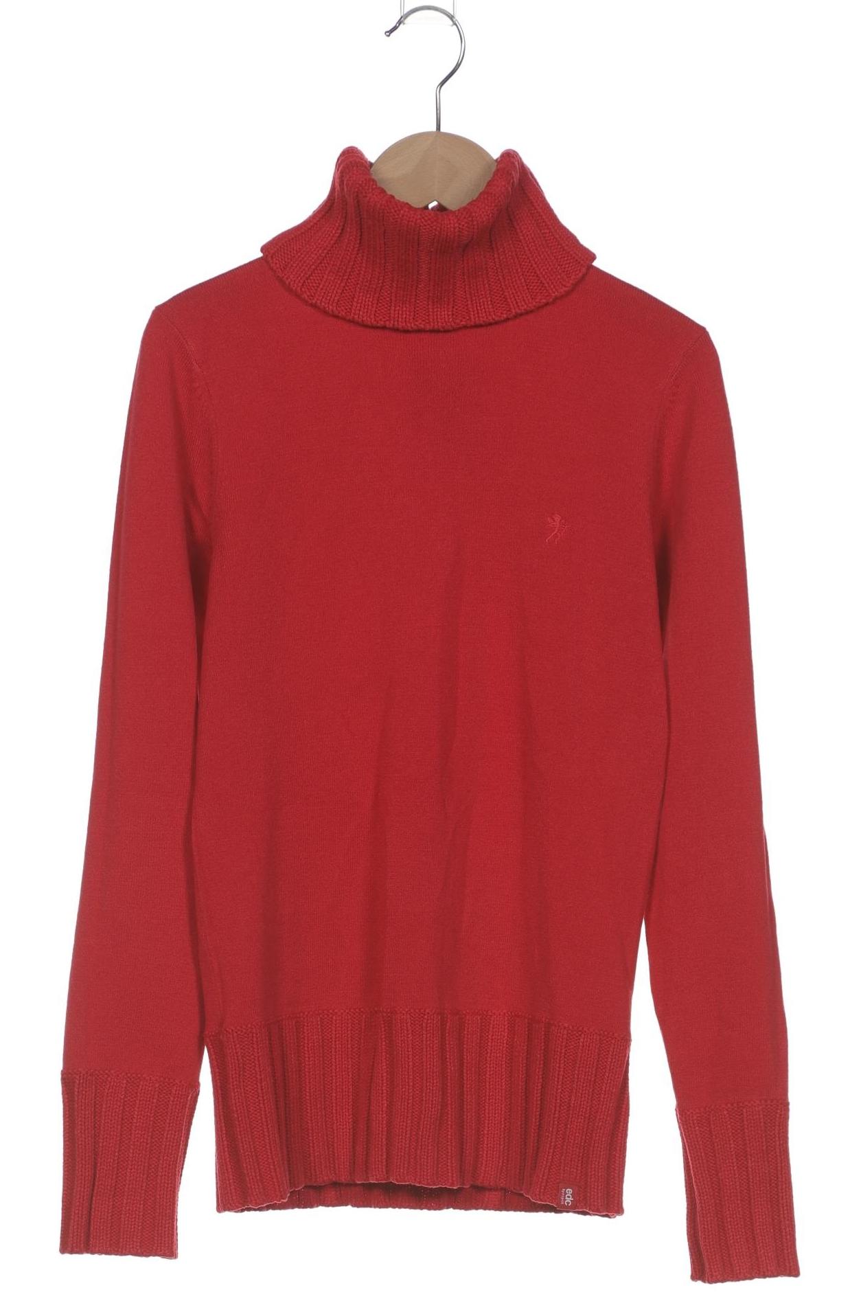 

edc by Esprit Damen Pullover, rot, Gr. 36