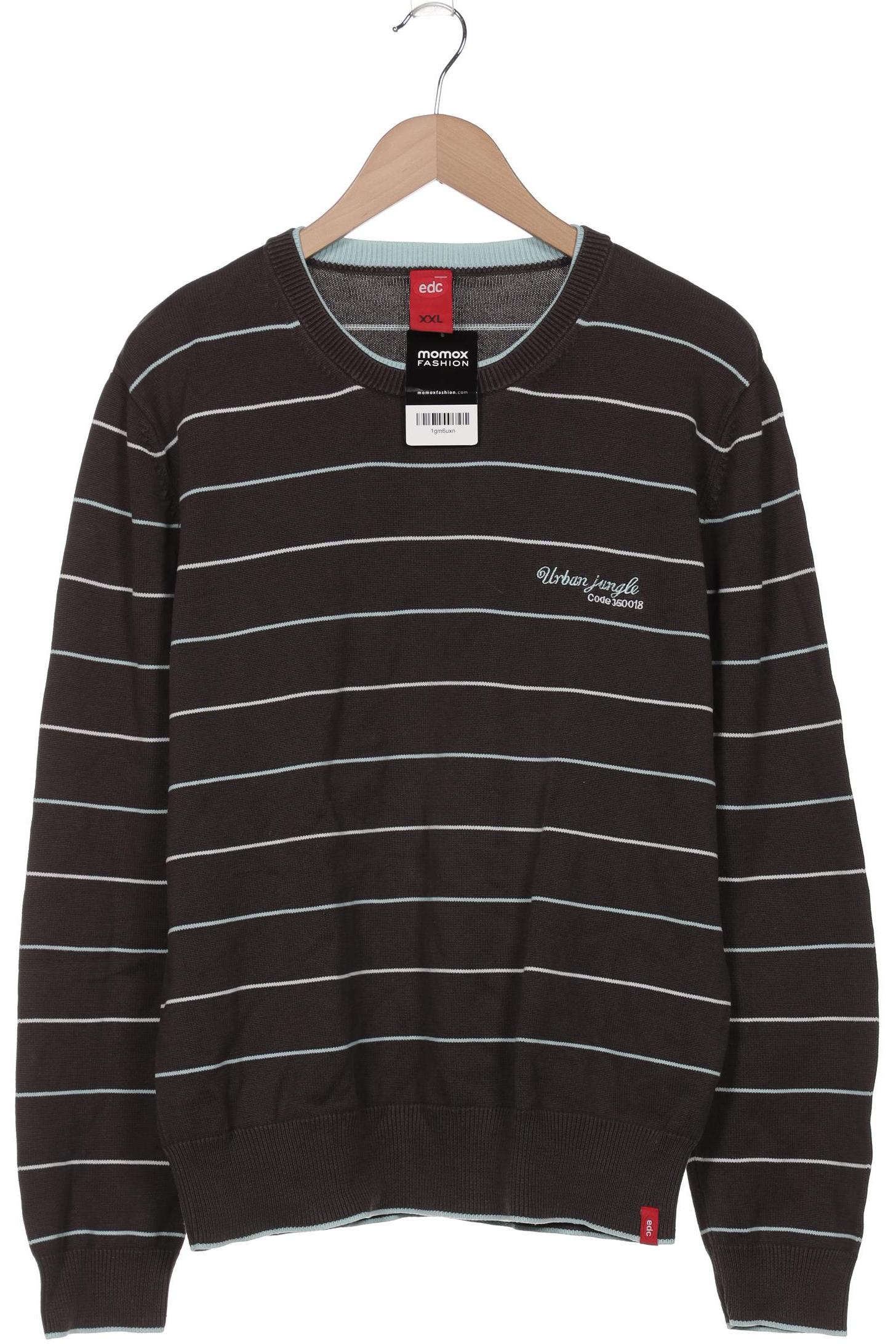 

edc by Esprit Damen Pullover, braun, Gr. 46