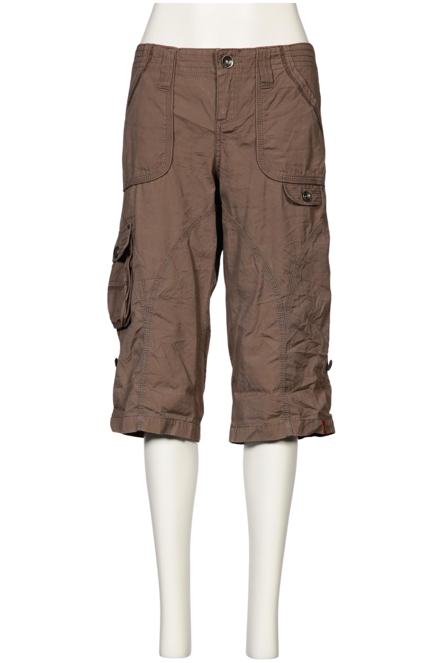 

edc by Esprit Damen Stoffhose, braun, Gr. 36