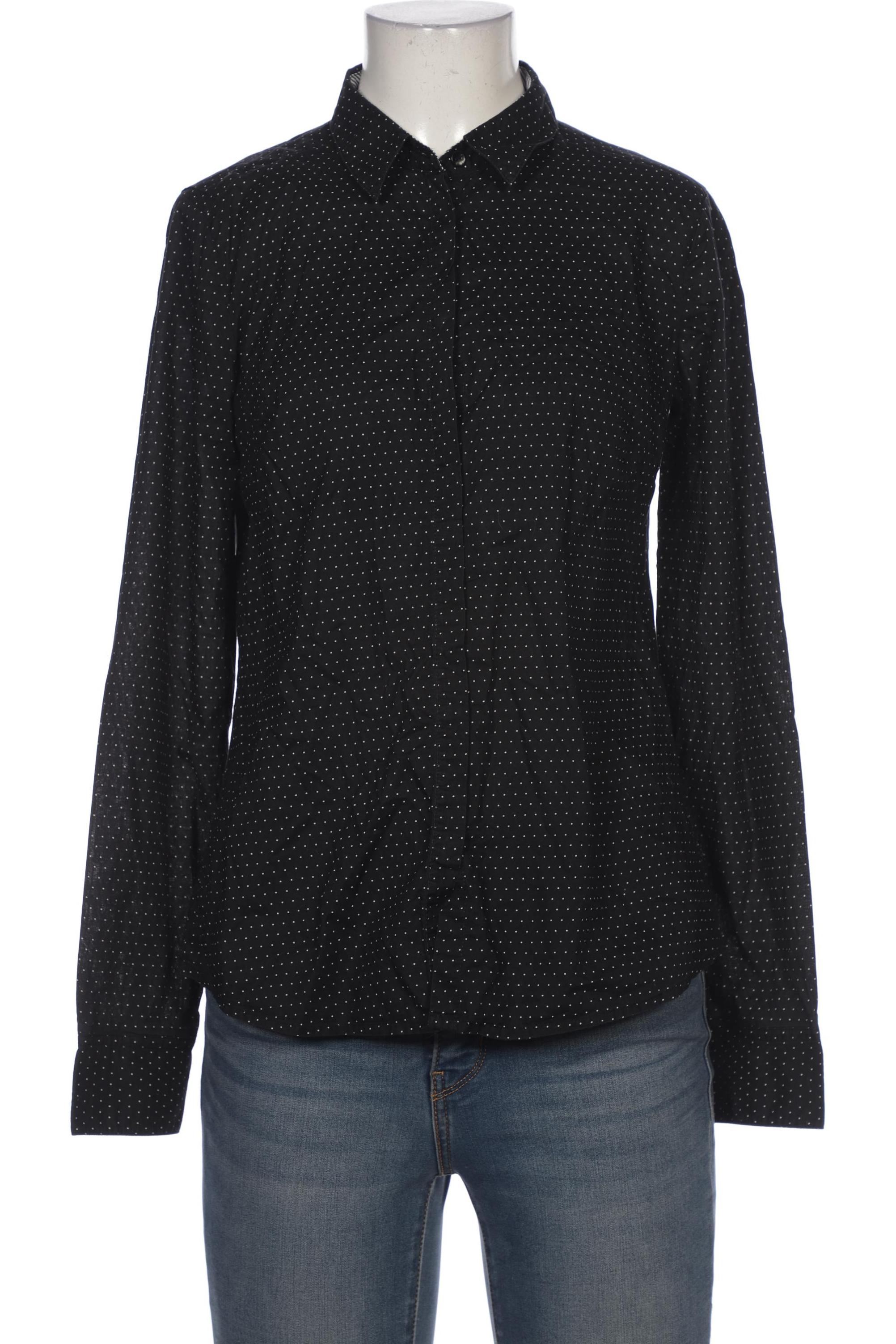 

edc by Esprit Damen Bluse, schwarz