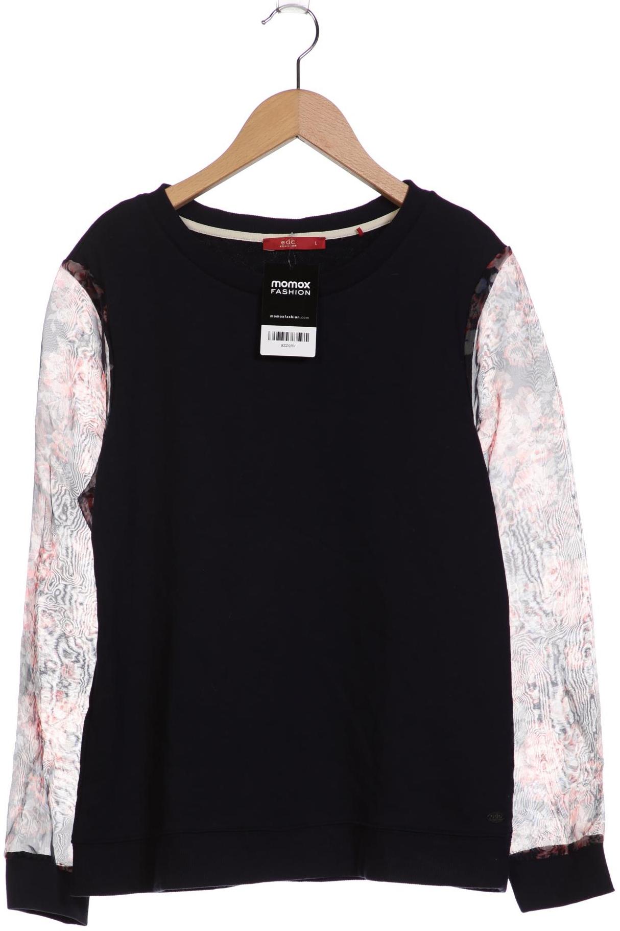 

edc by Esprit Damen Sweatshirt, marineblau, Gr. 42