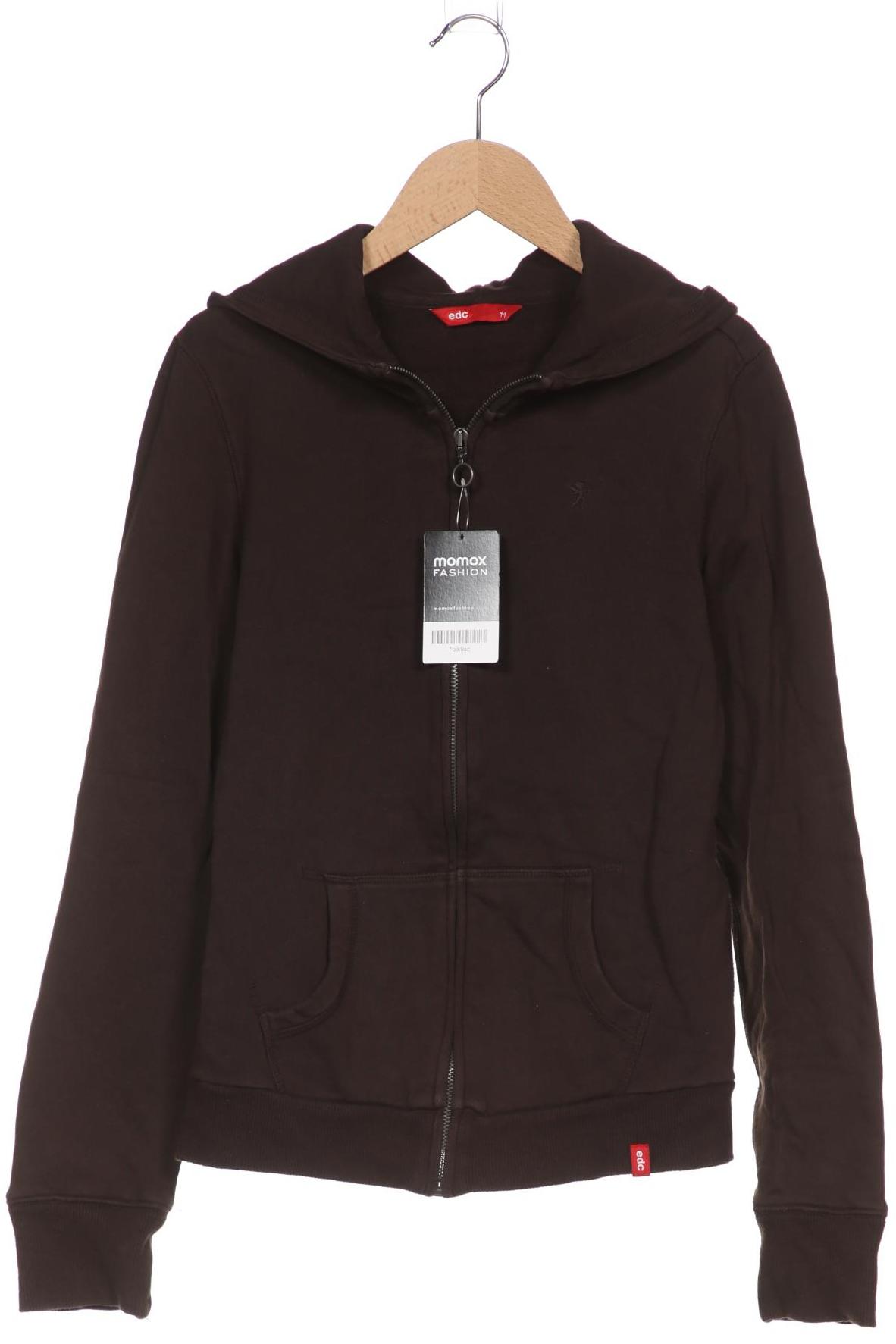 

edc by Esprit Damen Kapuzenpullover, braun, Gr. 38