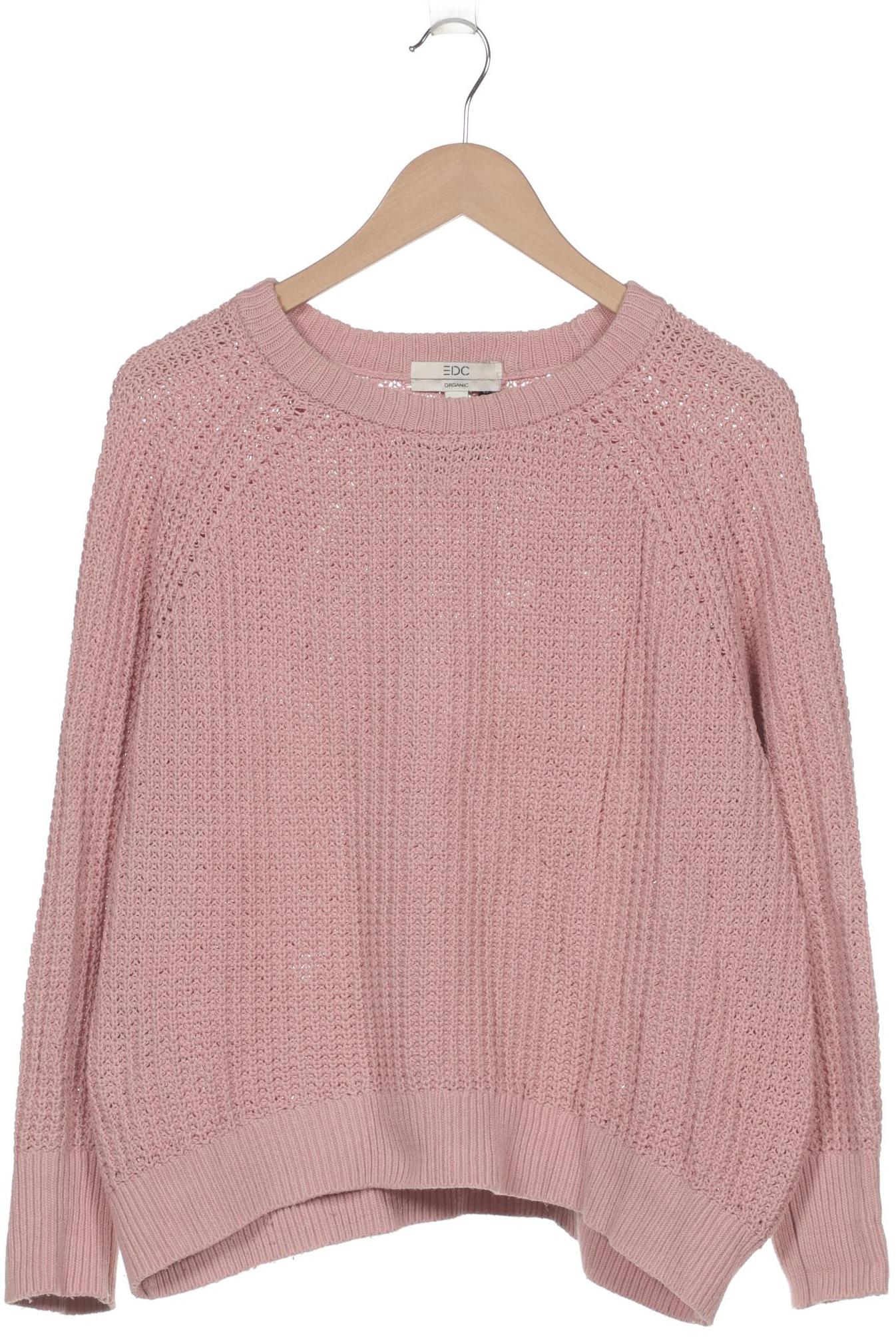 

edc by Esprit Damen Pullover, pink, Gr. 38