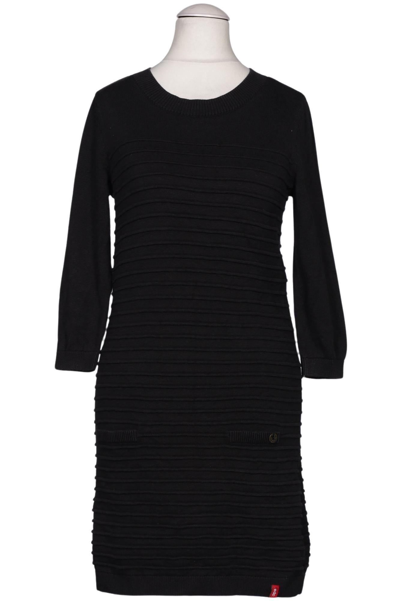 

edc by Esprit Damen Kleid, schwarz, Gr. 36