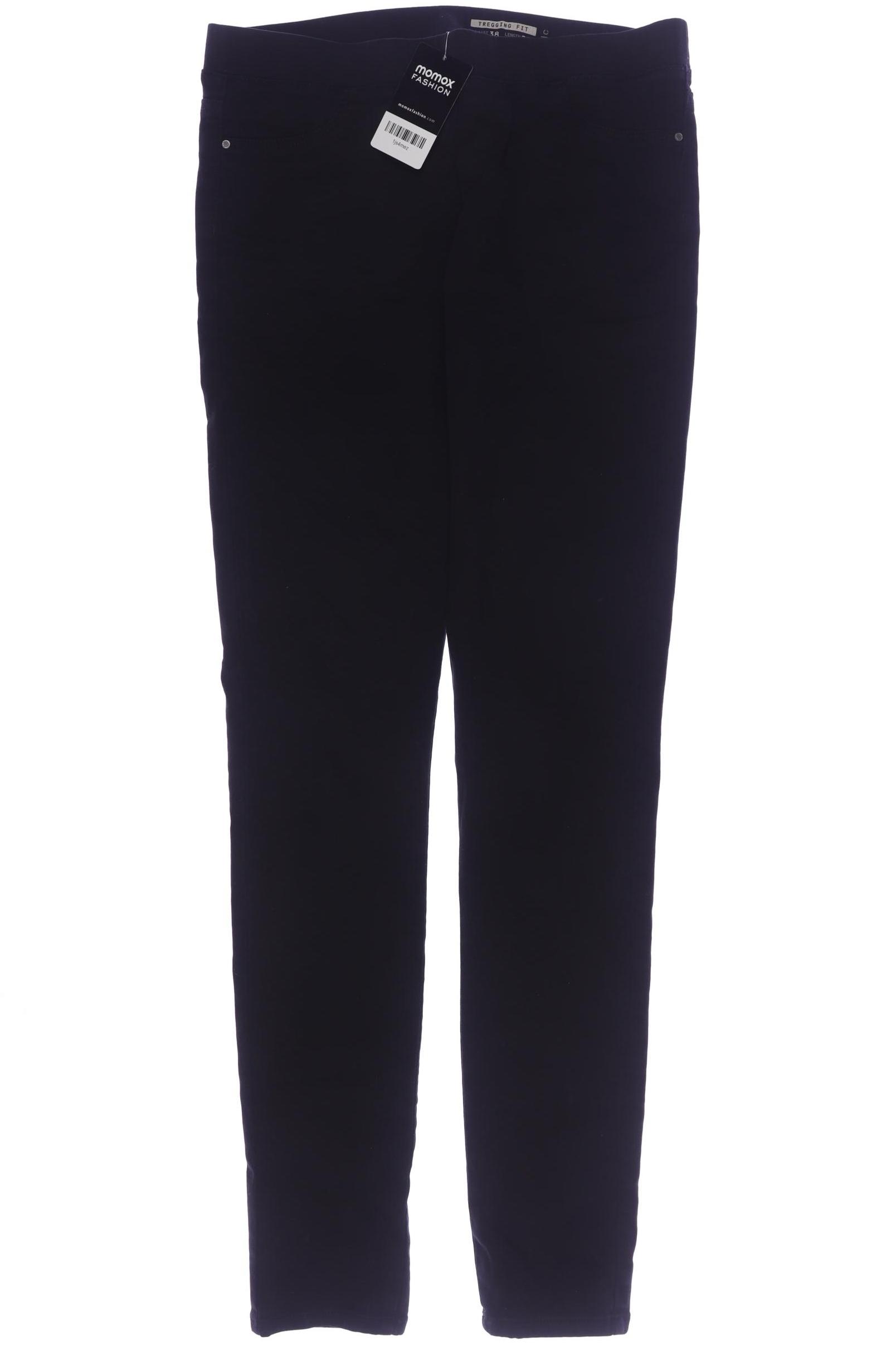 

edc by Esprit Damen Stoffhose, schwarz, Gr. 38