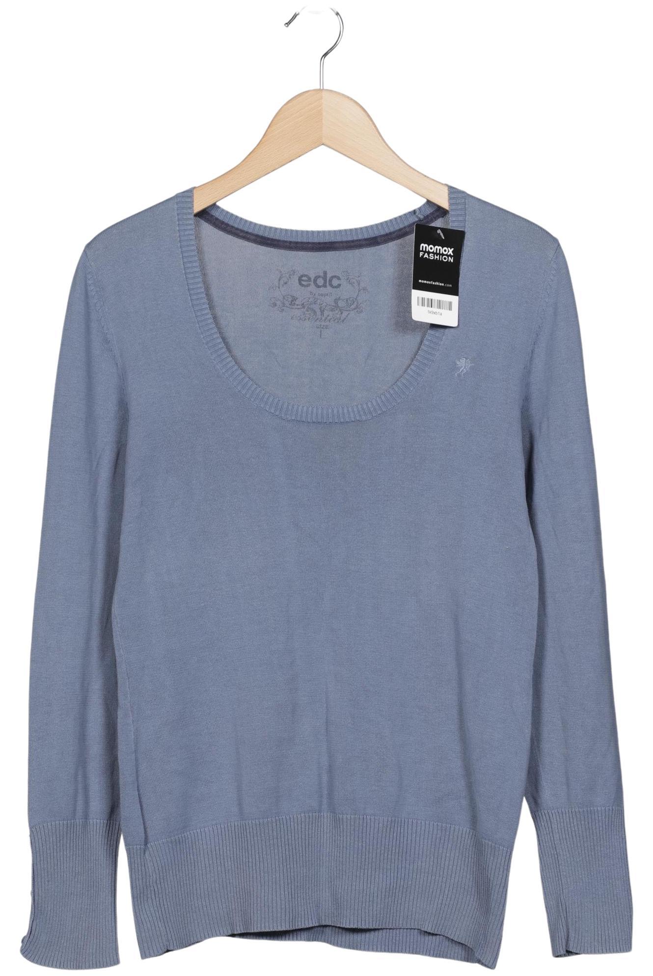 

edc by Esprit Damen Pullover, hellblau, Gr. 42