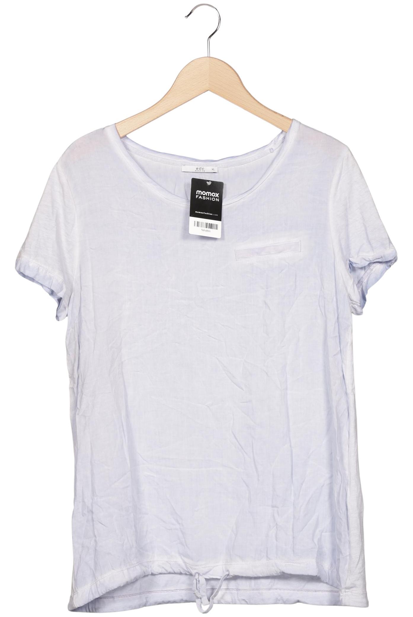 

edc by Esprit Damen T-Shirt, hellblau, Gr. 44