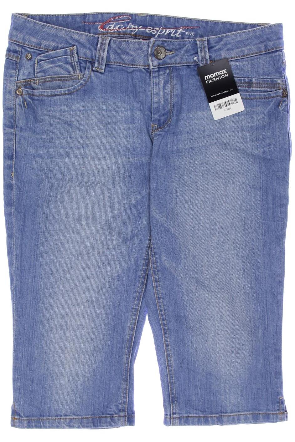 

edc by Esprit Damen Shorts, blau, Gr. 31