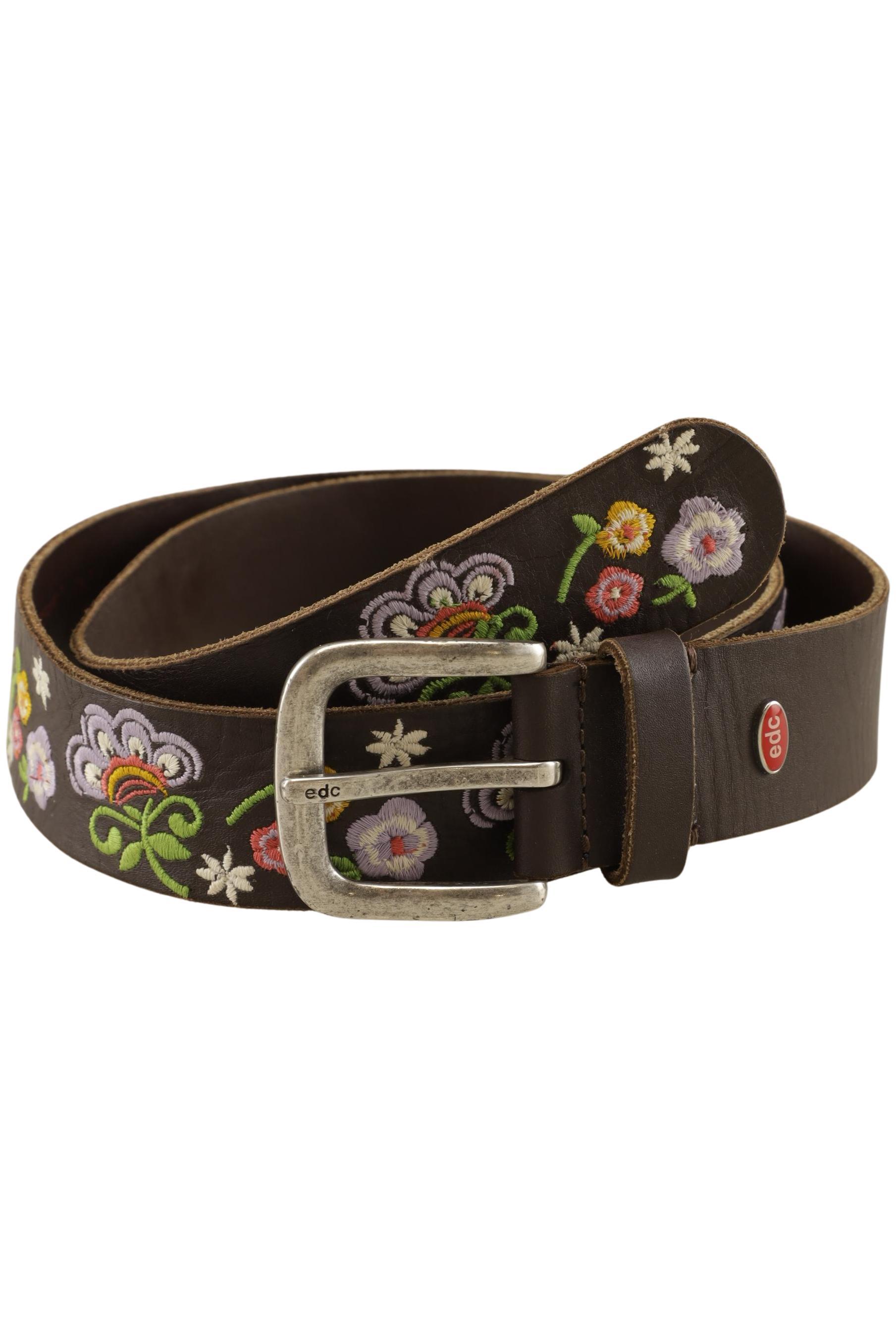 

edc by Esprit Damen Gürtel, braun, Gr. 85