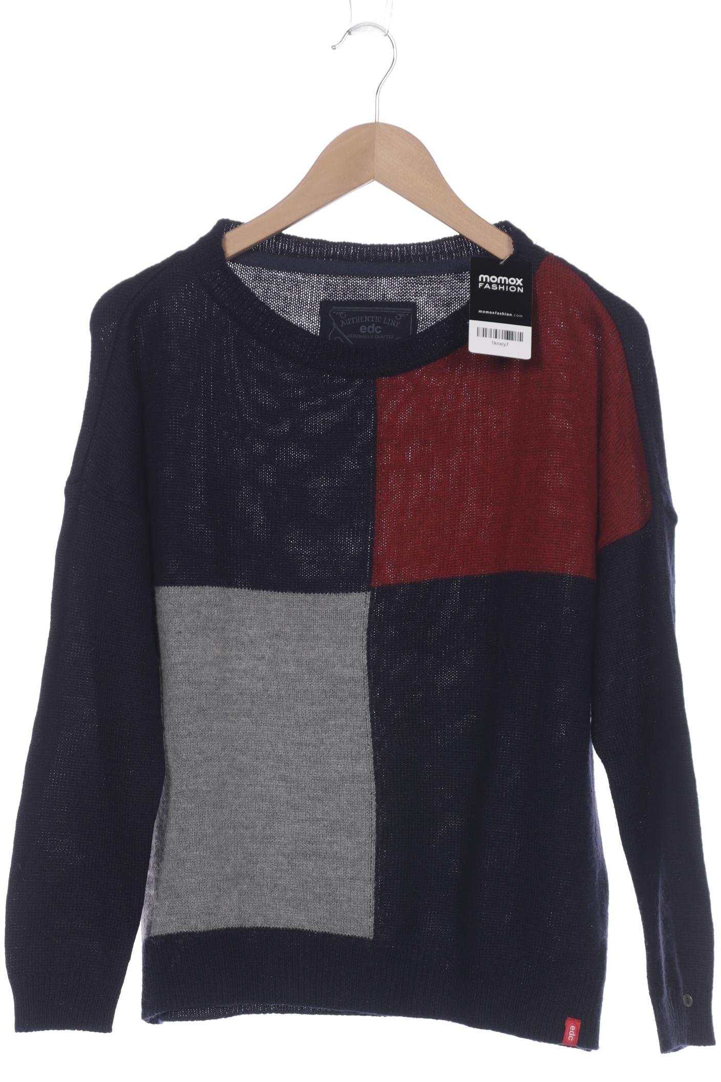 

edc by Esprit Damen Pullover, marineblau, Gr. 36