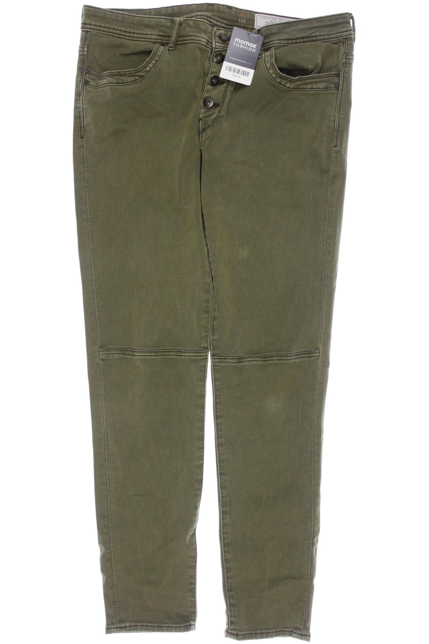 

edc by Esprit Damen Jeans, grün, Gr. 40