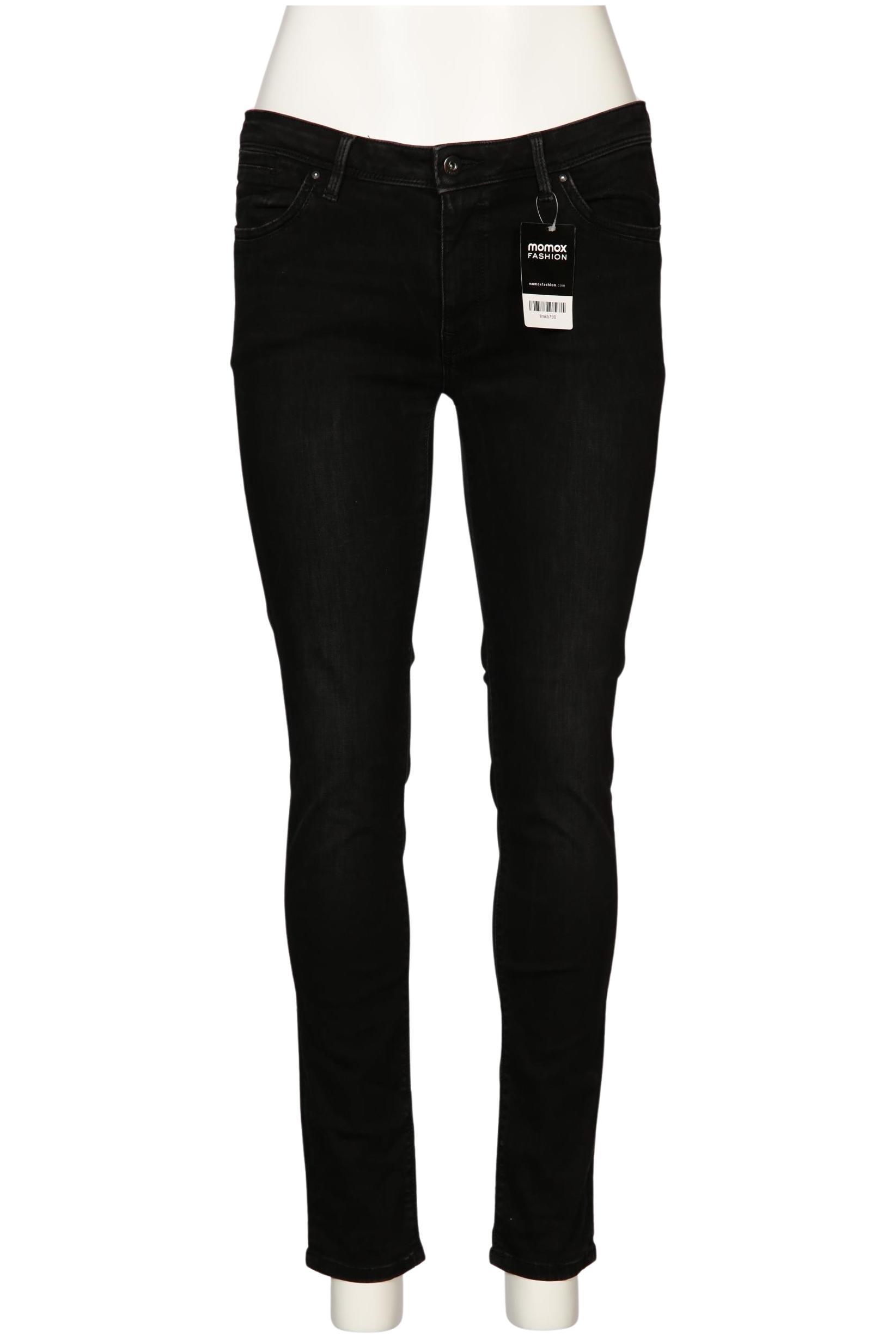 

edc by Esprit Damen Jeans, schwarz, Gr. 33