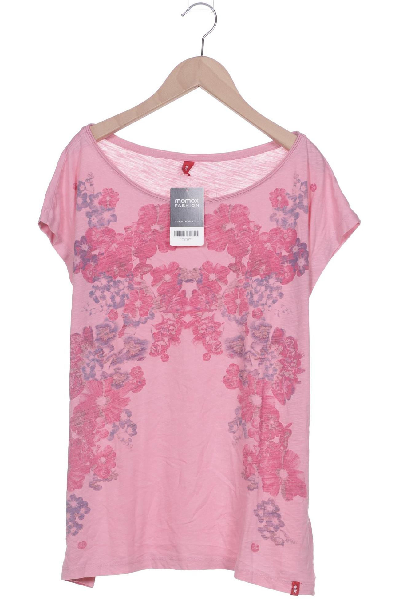 

edc by Esprit Damen T-Shirt, pink, Gr. 44