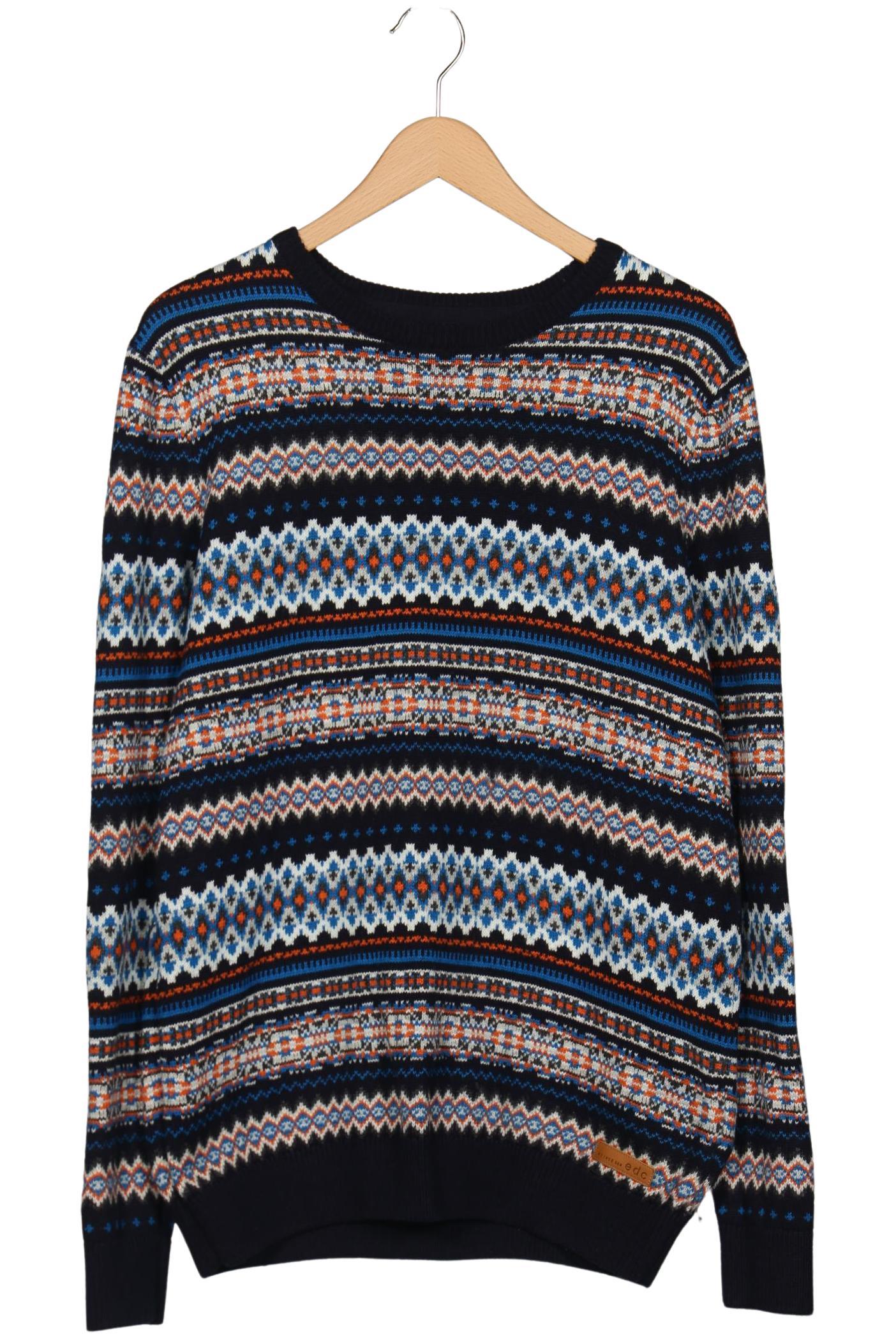 

edc by Esprit Herren Pullover, mehrfarbig, Gr. 54