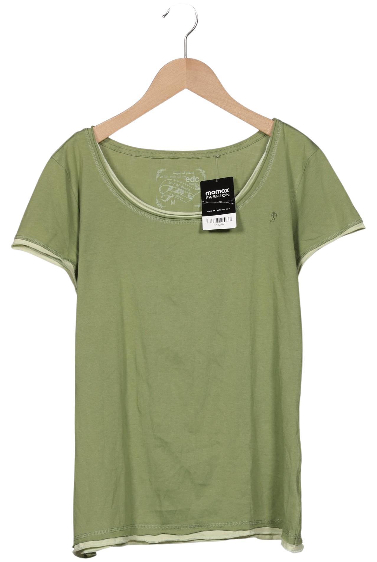 

edc by Esprit Damen T-Shirt, hellgrün, Gr. 38