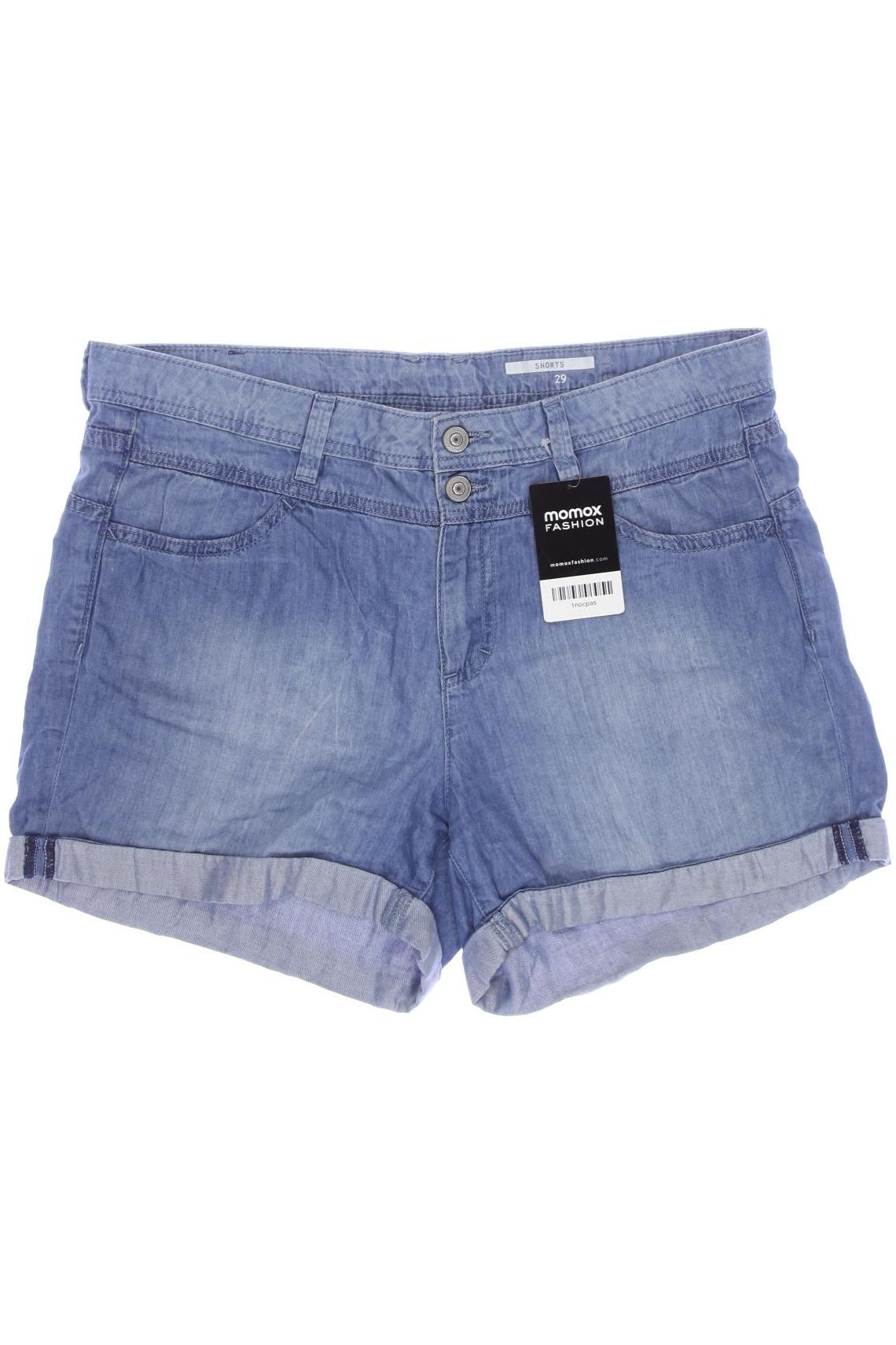 

edc by Esprit Damen Shorts, blau, Gr. 29