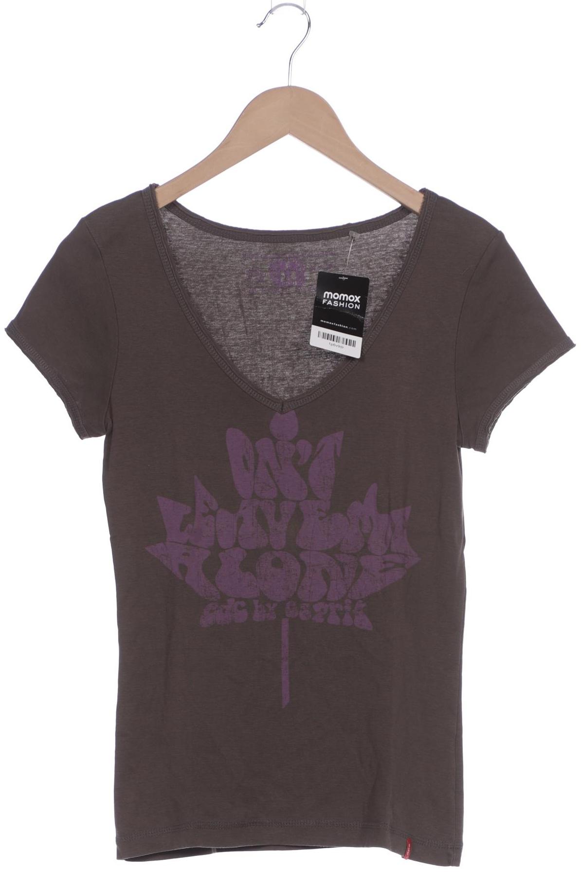 

edc by Esprit Damen T-Shirt, grau, Gr. 42