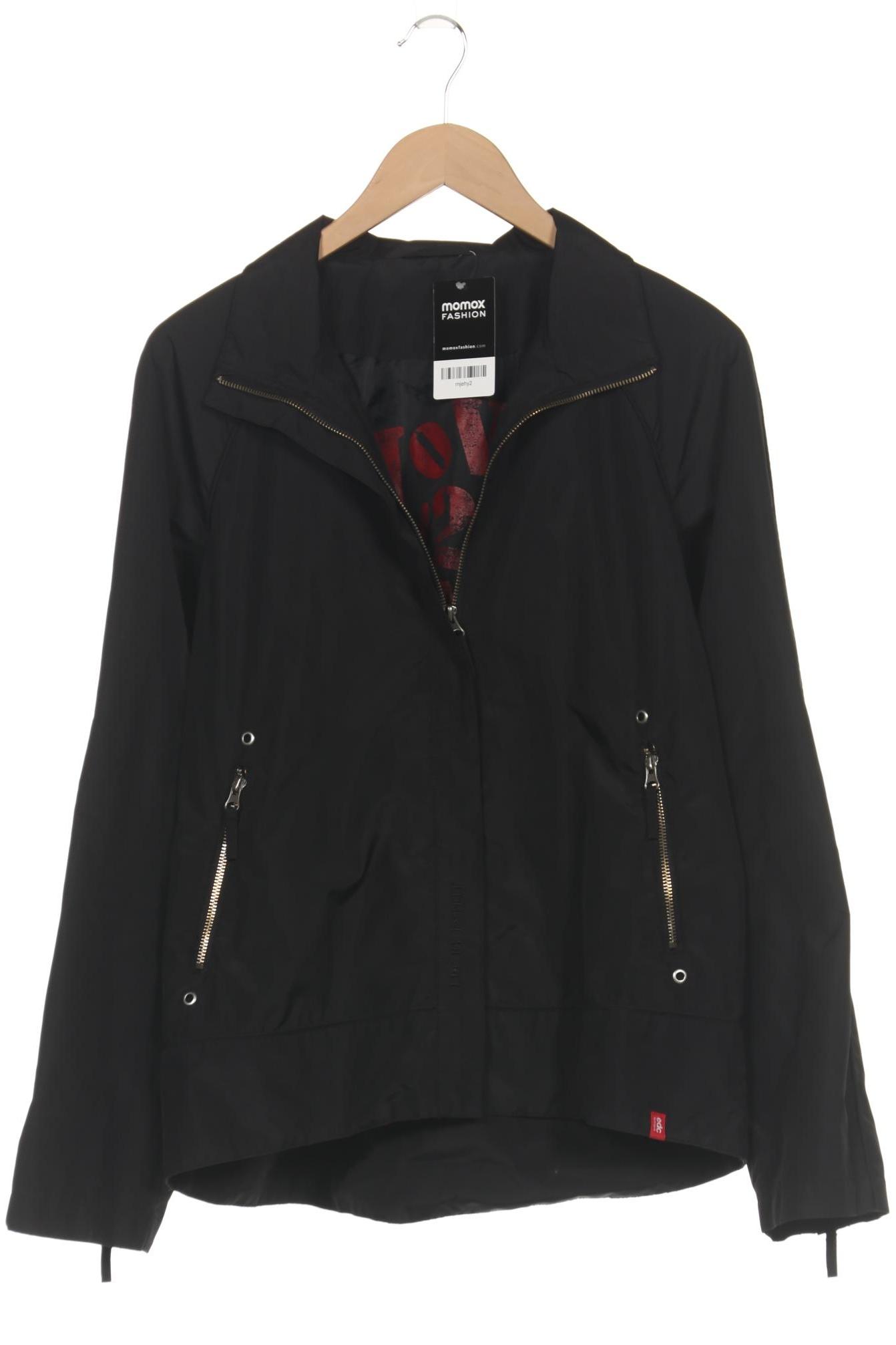 

edc by Esprit Damen Jacke, schwarz, Gr. 44