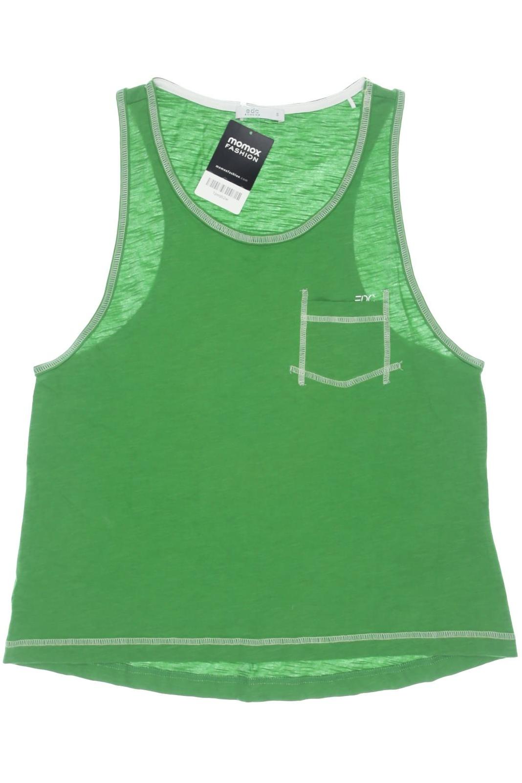

edc by Esprit Damen Top, grün, Gr. 36