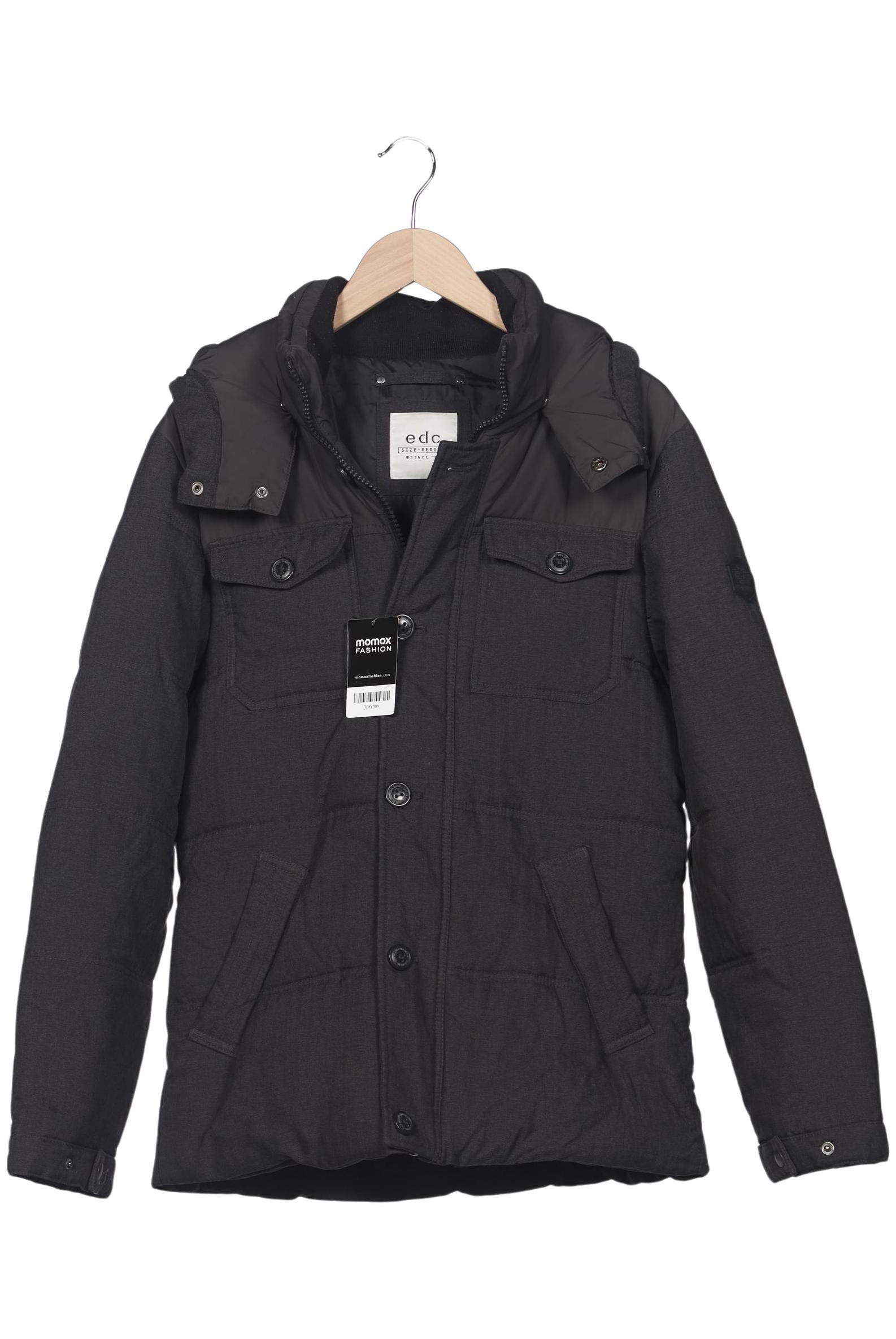 

edc by Esprit Herren Jacke, grau, Gr. 48