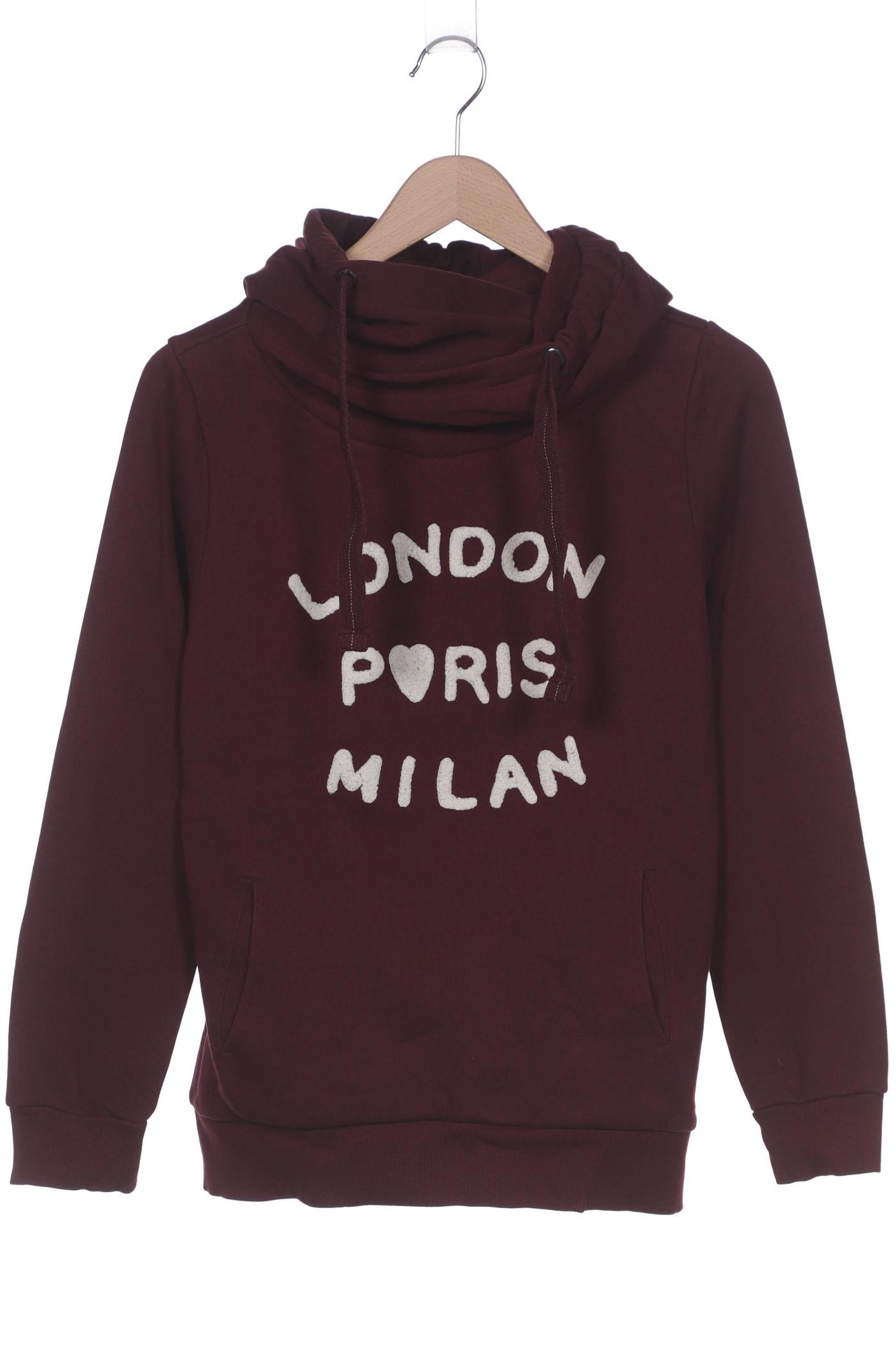 

edc by Esprit Damen Kapuzenpullover, bordeaux, Gr. 42
