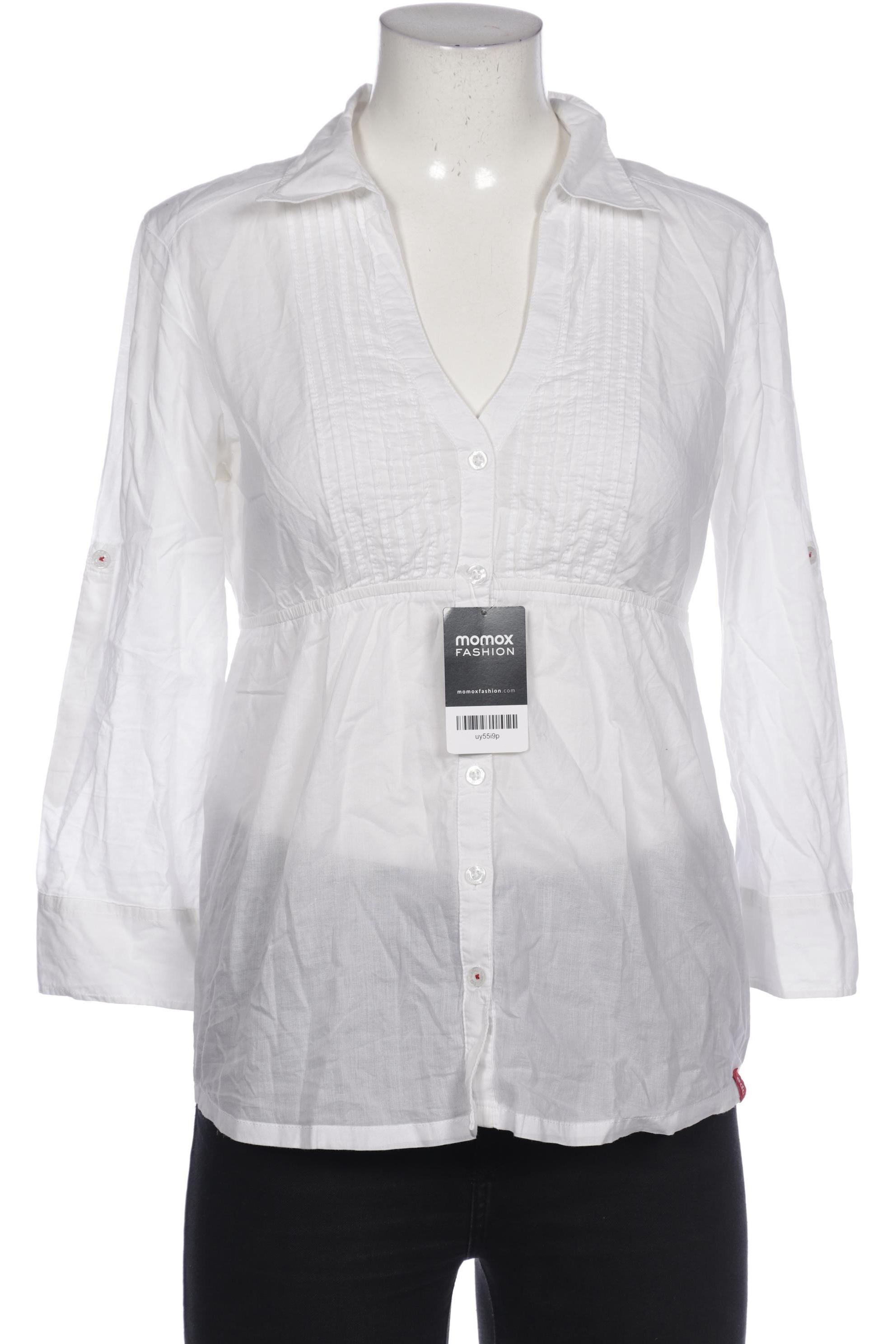 

edc by Esprit Damen Bluse, cremeweiß, Gr. 38