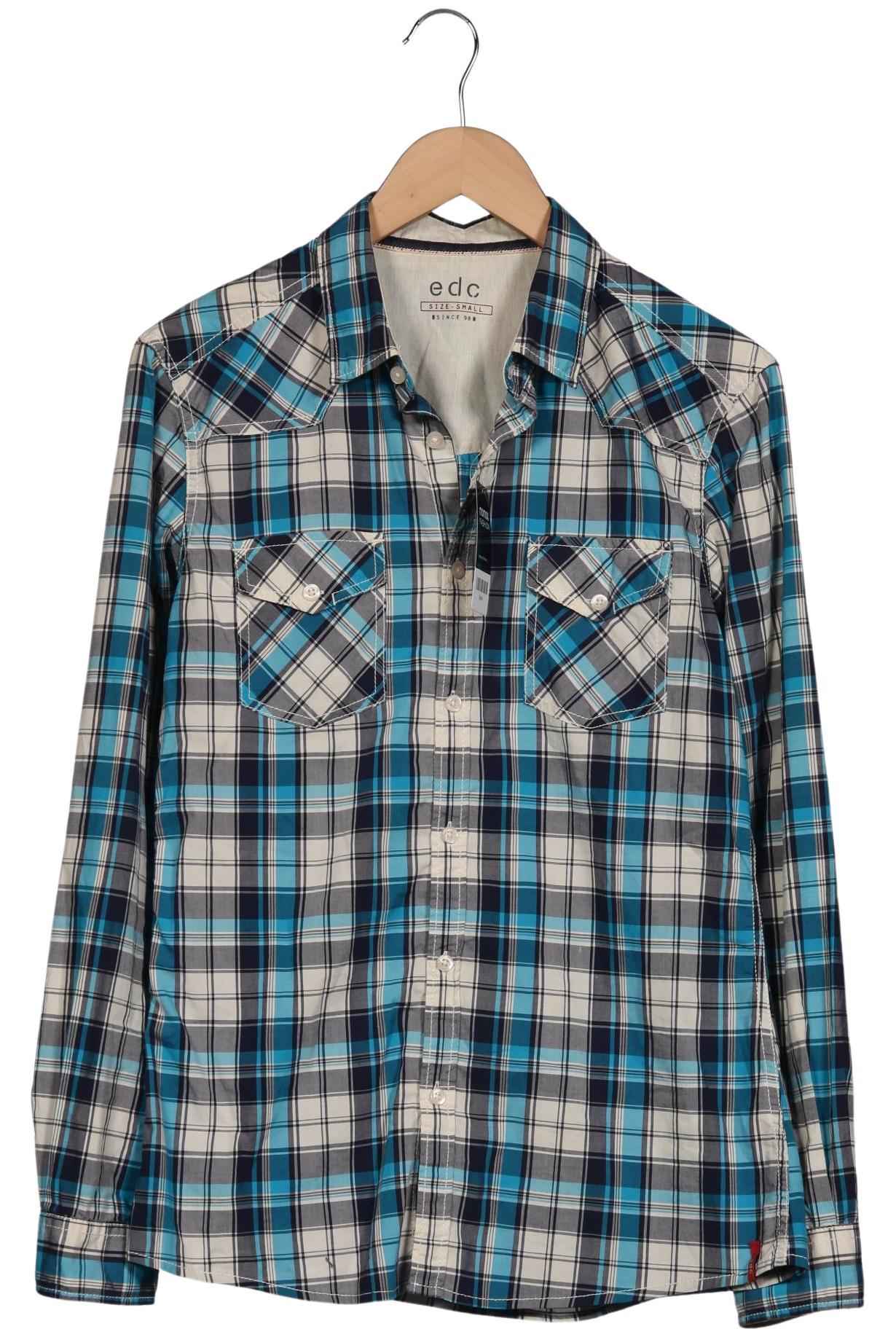 

edc by Esprit Herren Hemd, mehrfarbig, Gr. 46