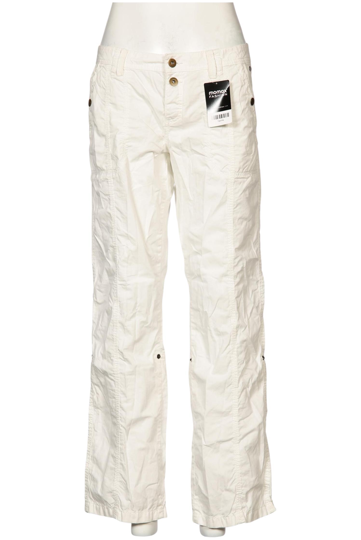 

edc by Esprit Damen Stoffhose, cremeweiß, Gr. 40