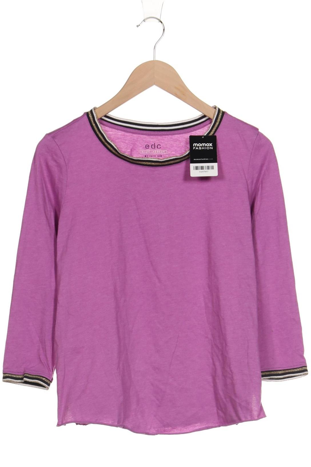 

edc by Esprit Damen Langarmshirt, pink, Gr. 38