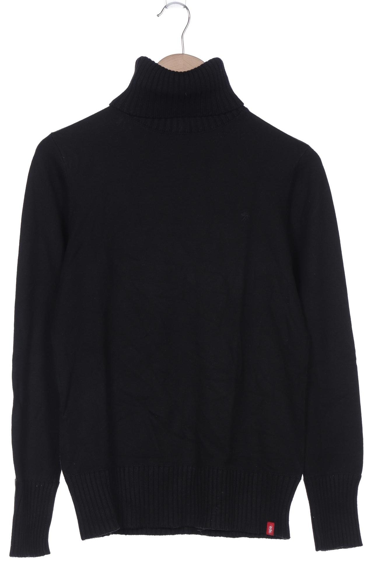 

edc by Esprit Damen Pullover, schwarz, Gr. 44