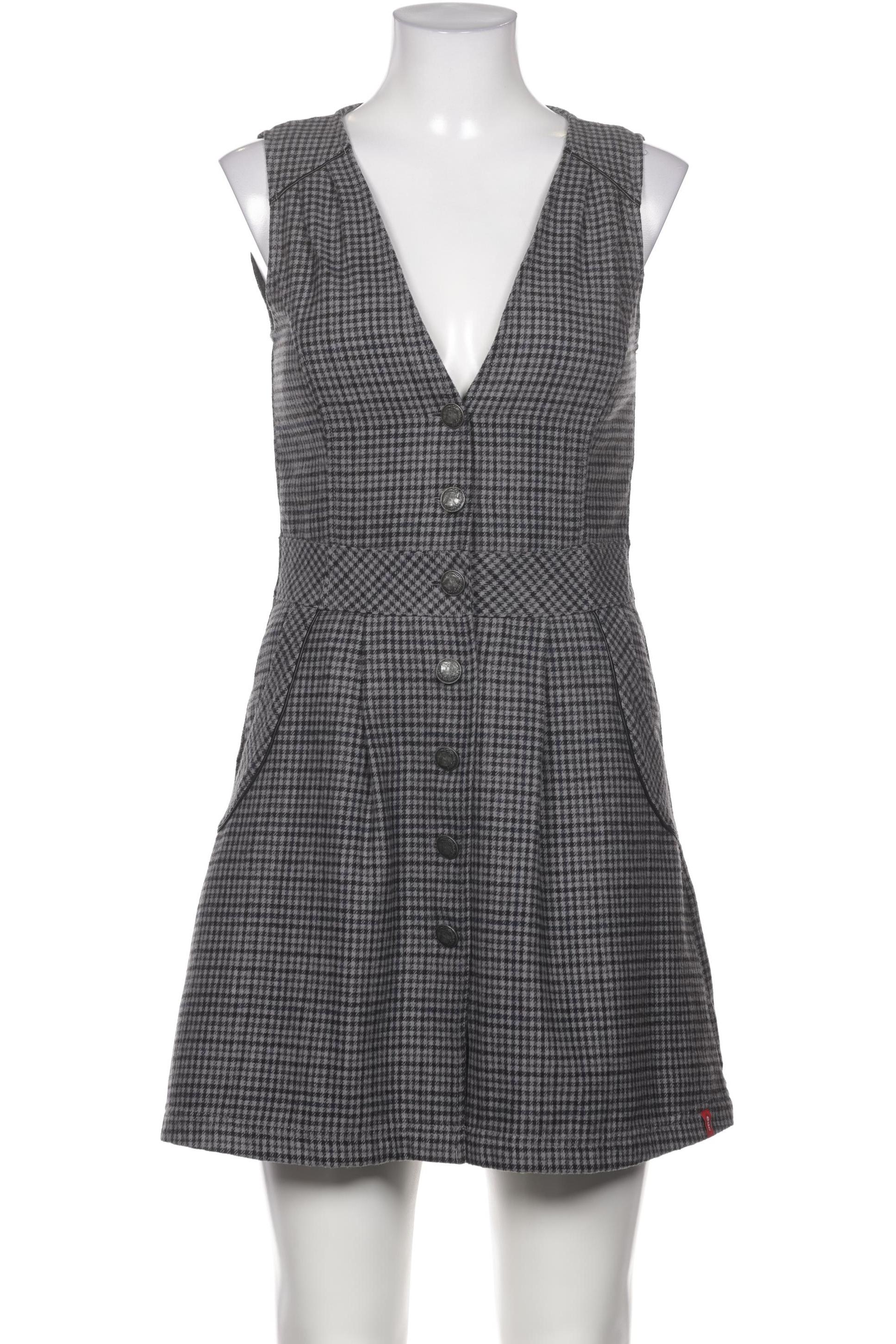 

edc by Esprit Damen Kleid, grau, Gr. 36