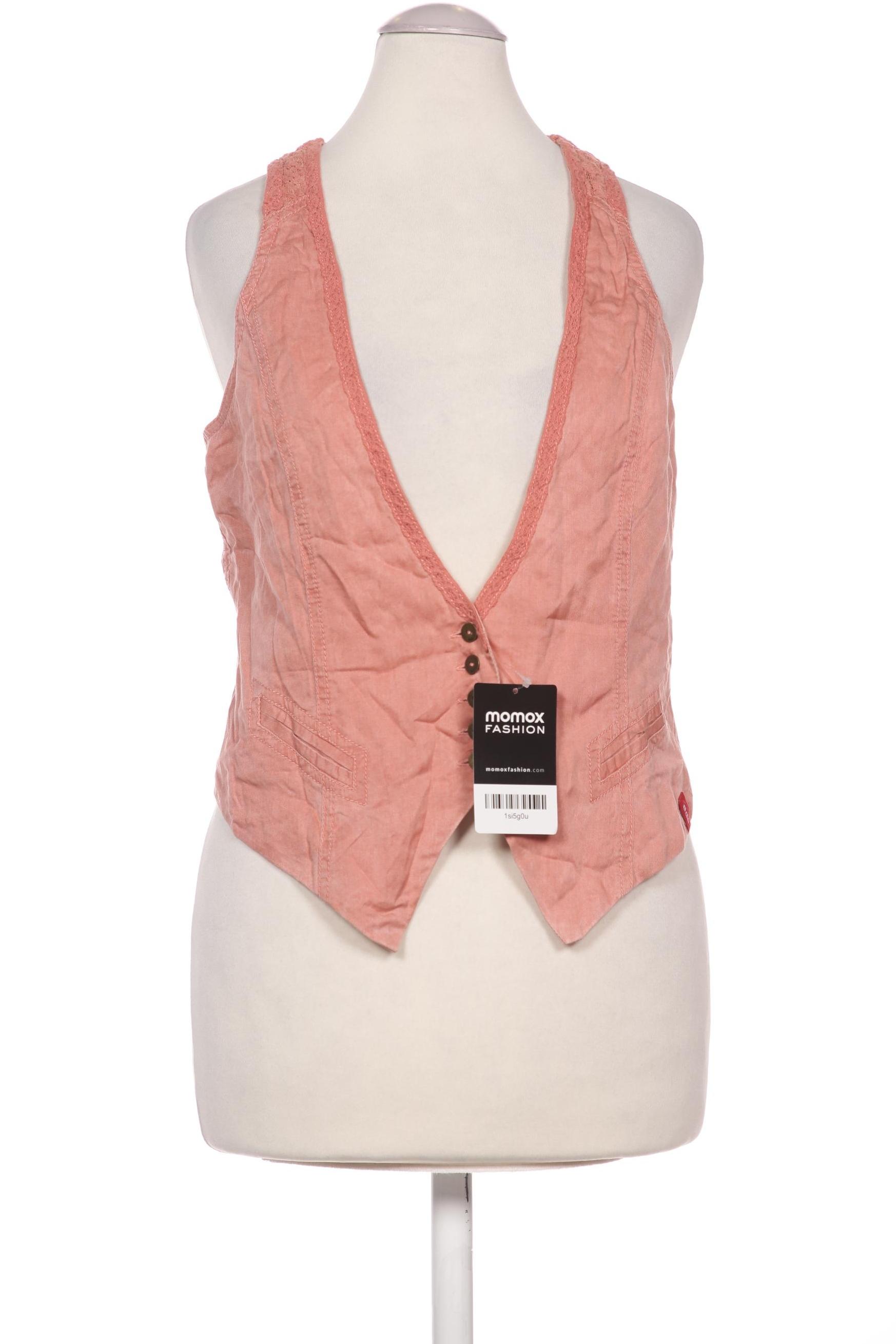 

edc by Esprit Damen Weste, pink, Gr. 34