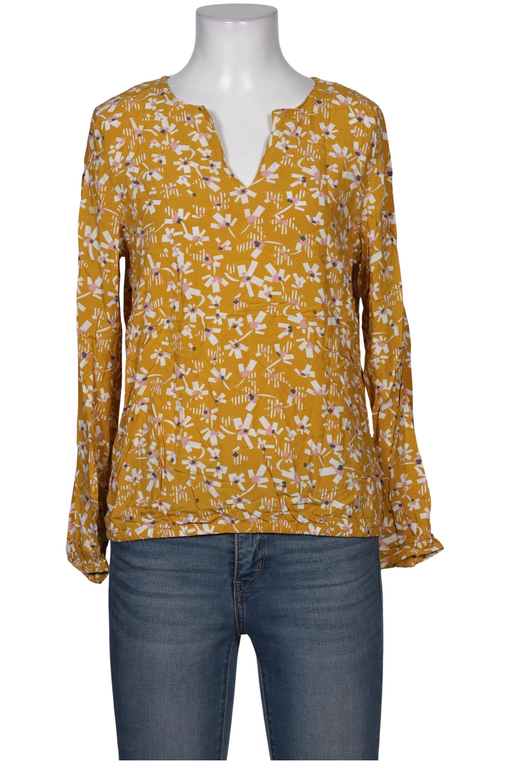 

edc by Esprit Damen Bluse, gelb, Gr. 38