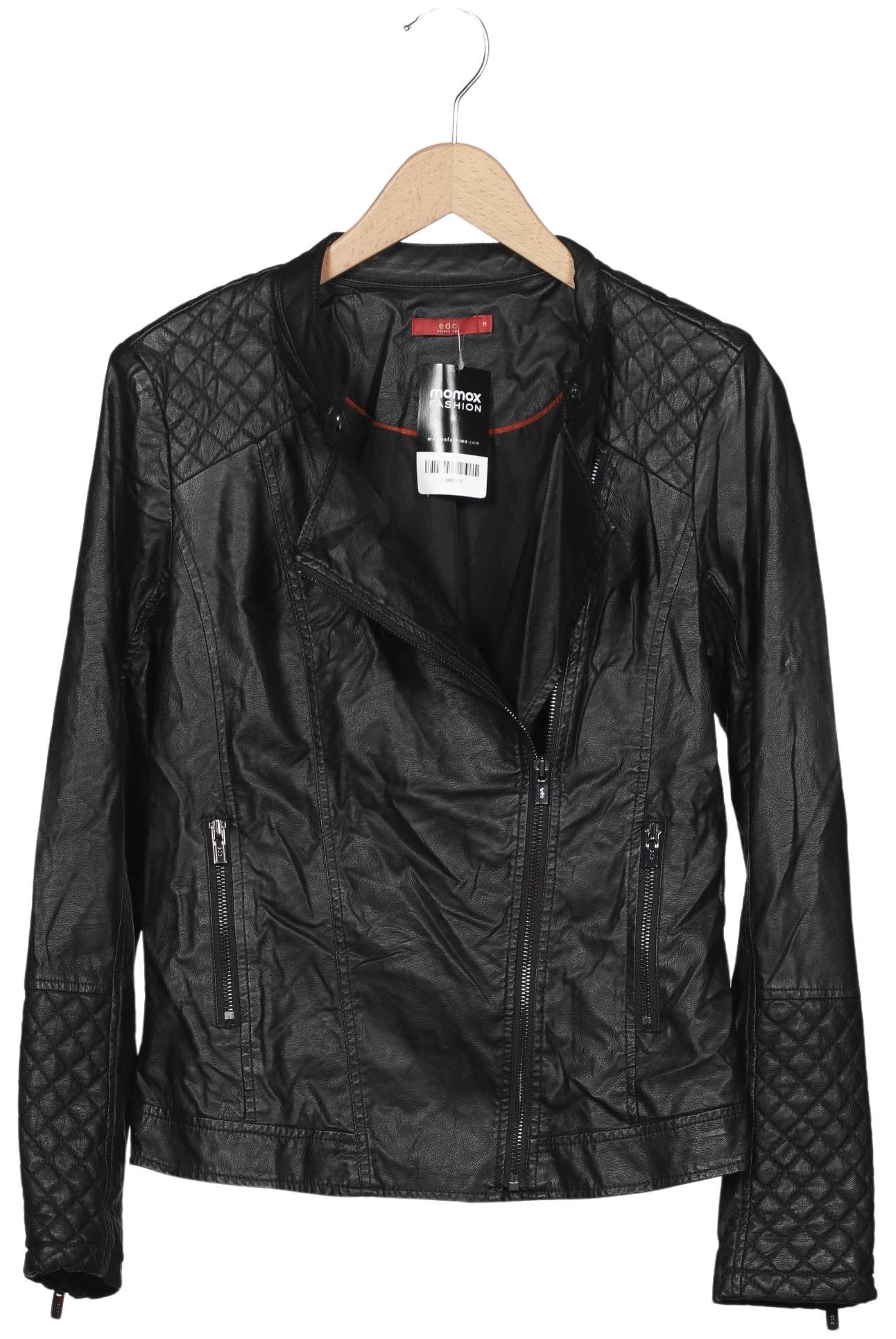 

edc by Esprit Damen Jacke, schwarz, Gr. 38