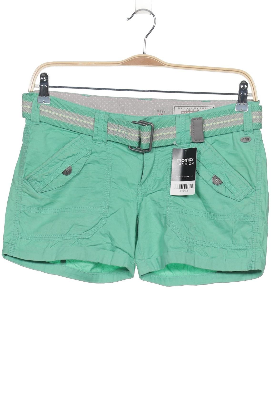 

edc by Esprit Damen Shorts, grün, Gr. 36